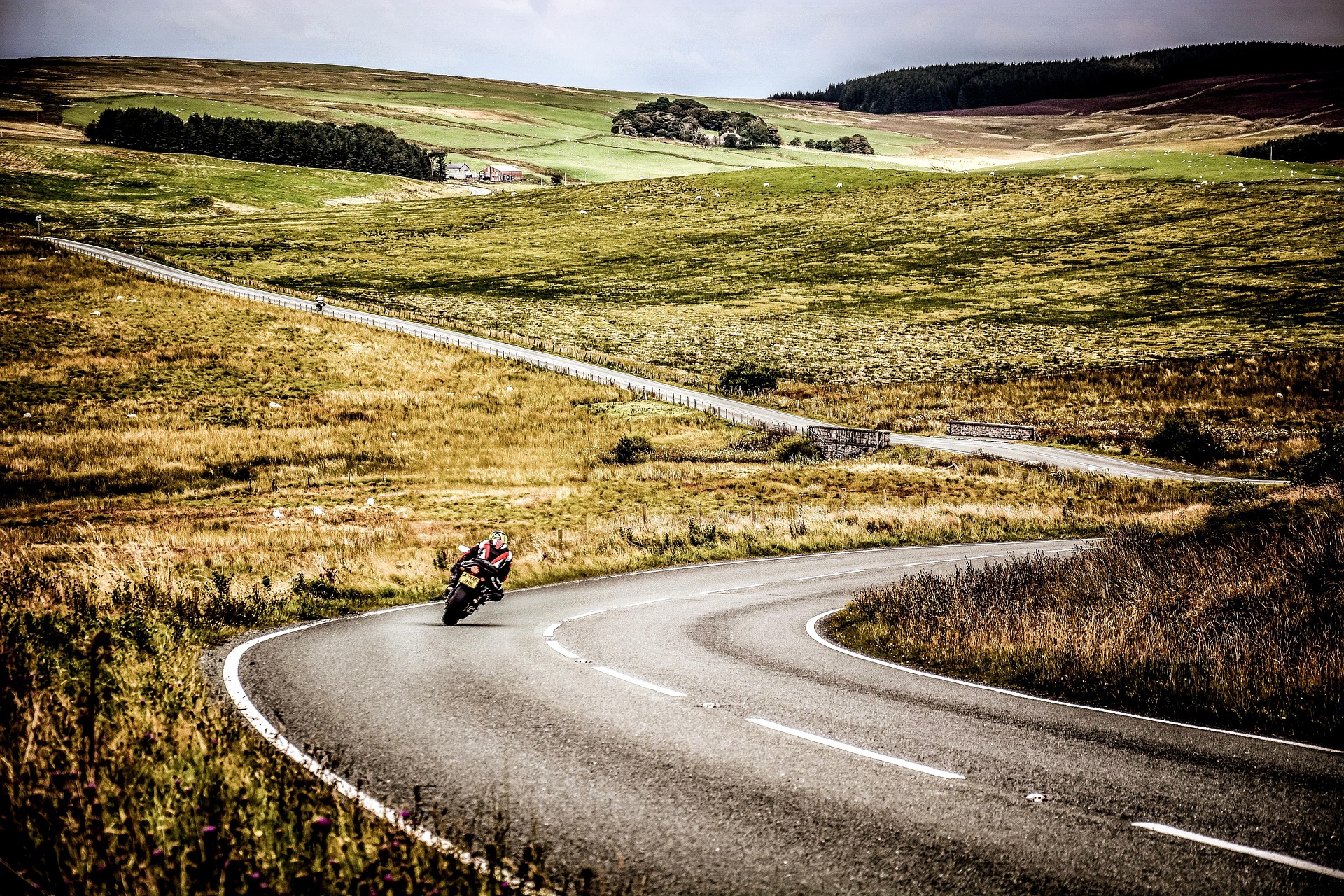 Winding Yorkshire Dales Road
