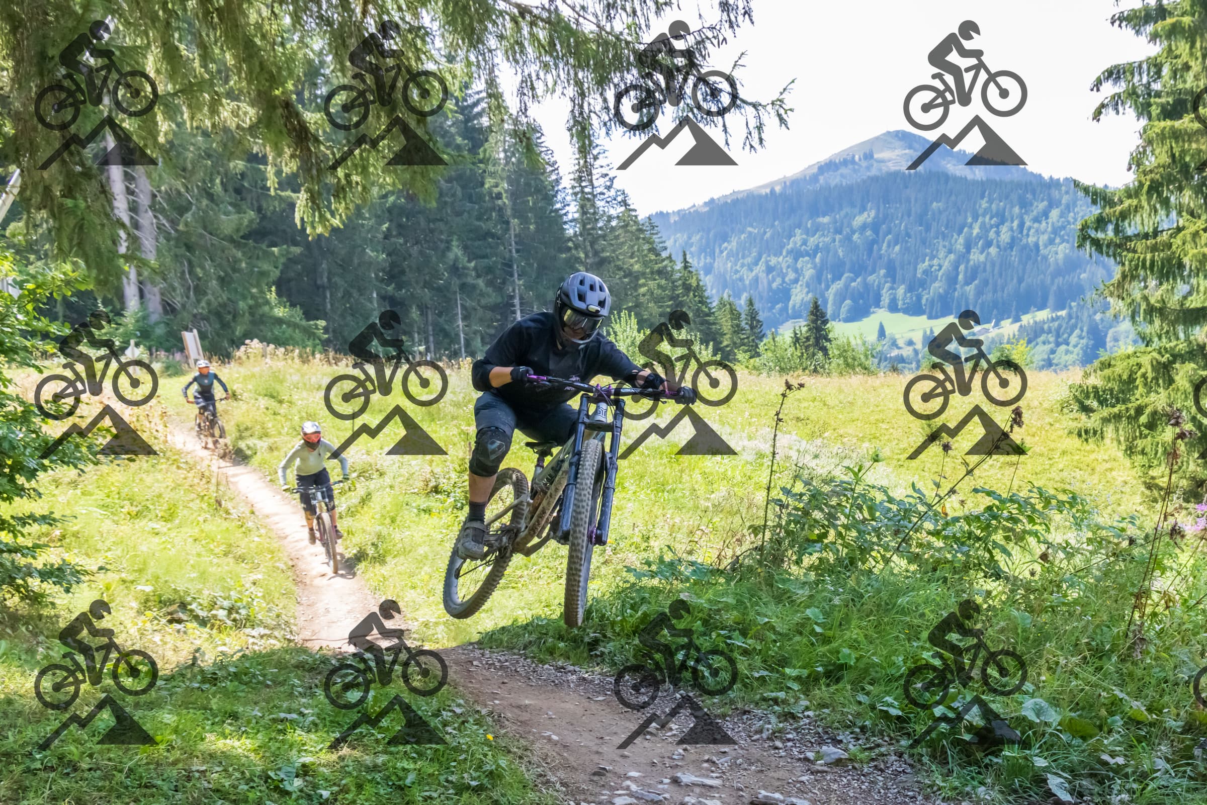 mountain bike photo at Morzine Bikepark