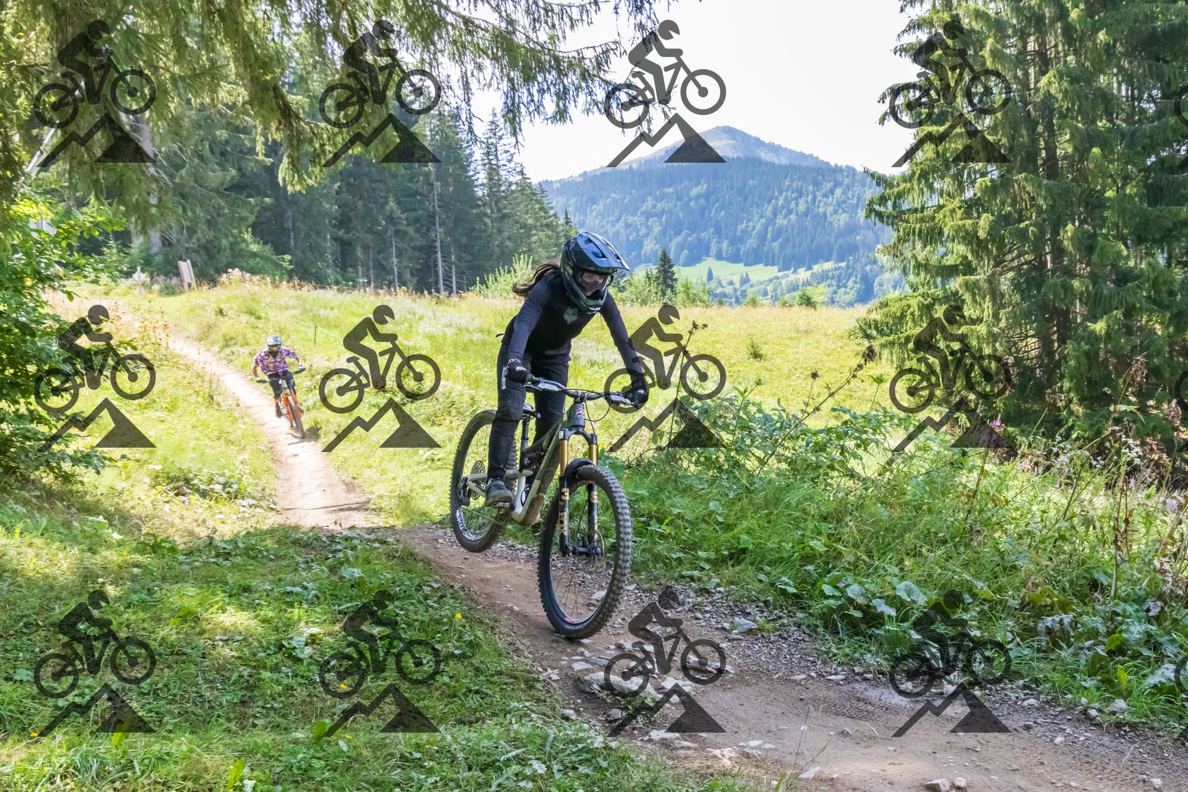 mountain bike photo at Morzine Bikepark
