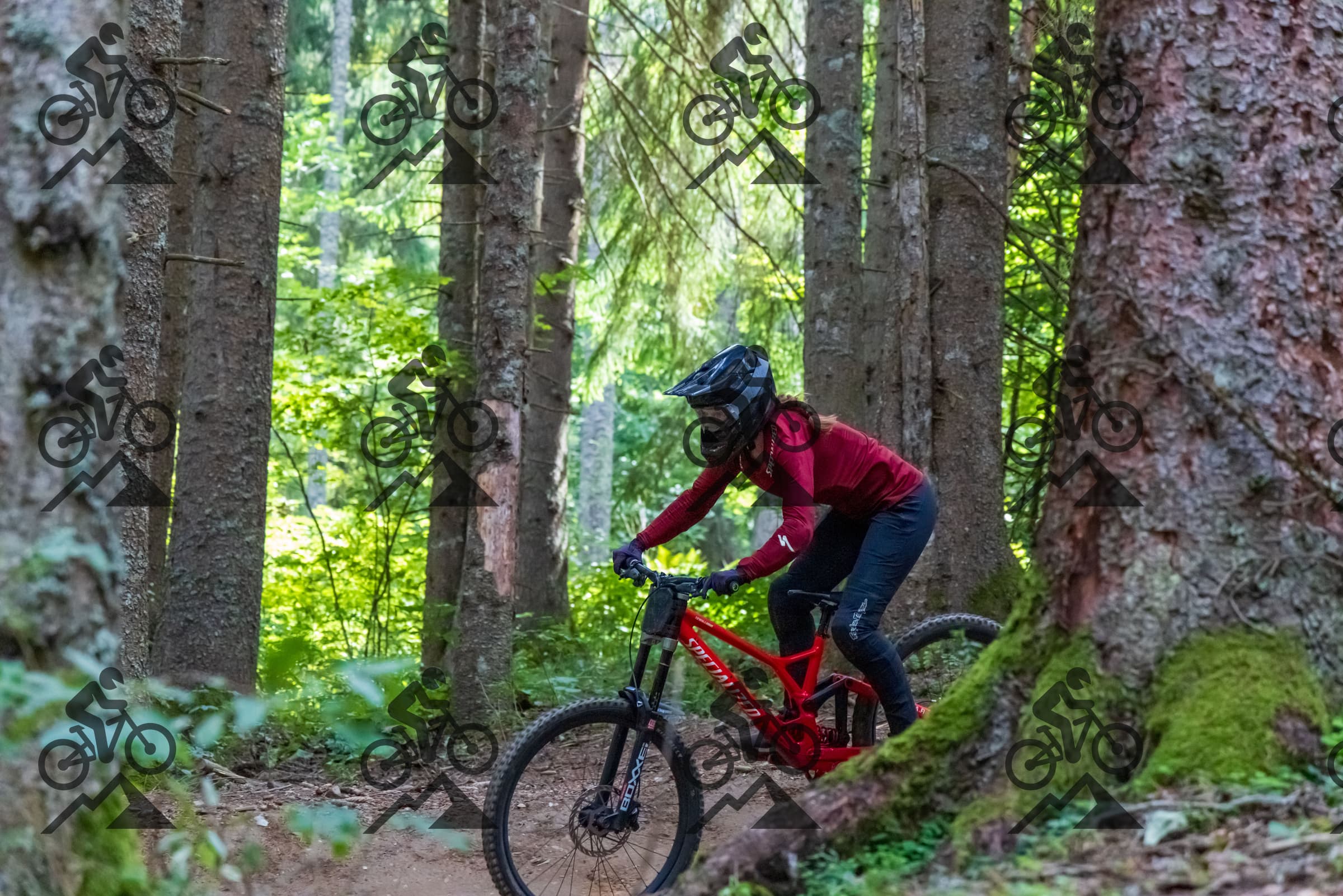 mountain bike photo at Morzine Bikepark