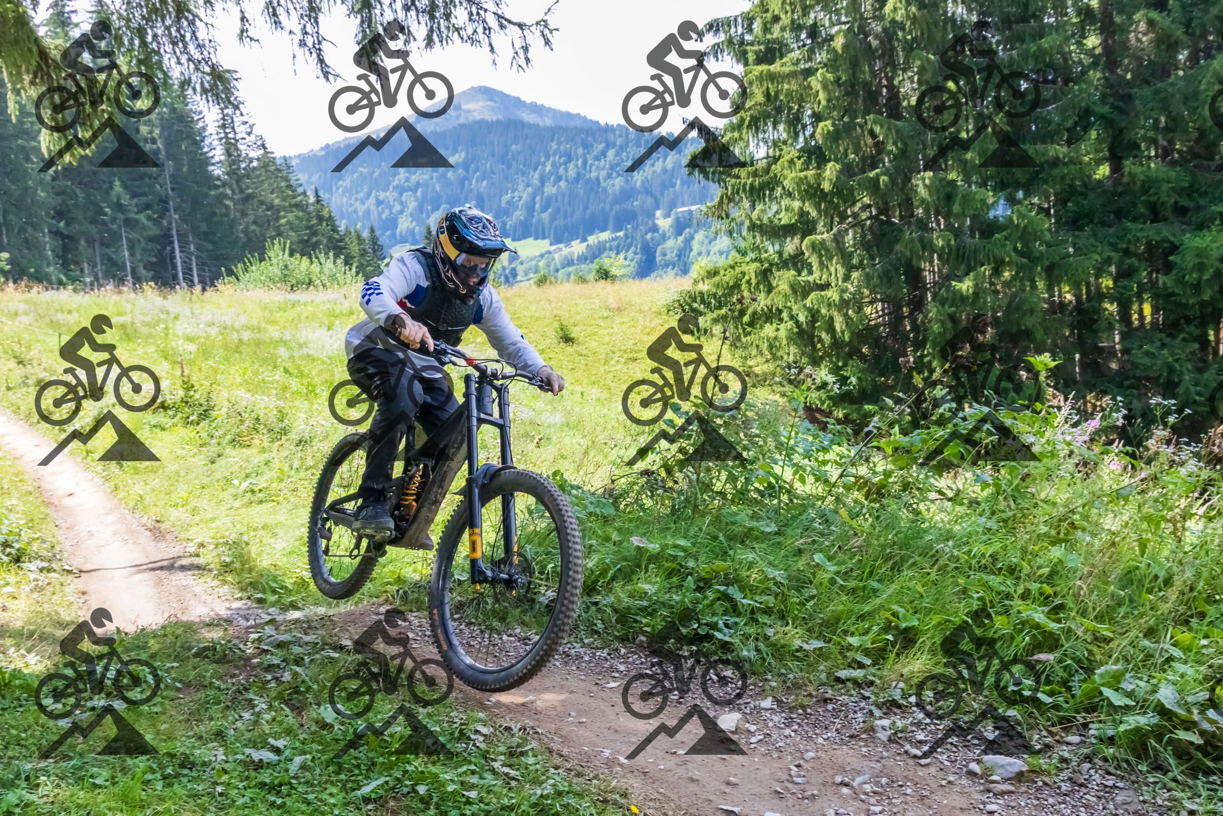 mountain bike photo at Morzine Bikepark