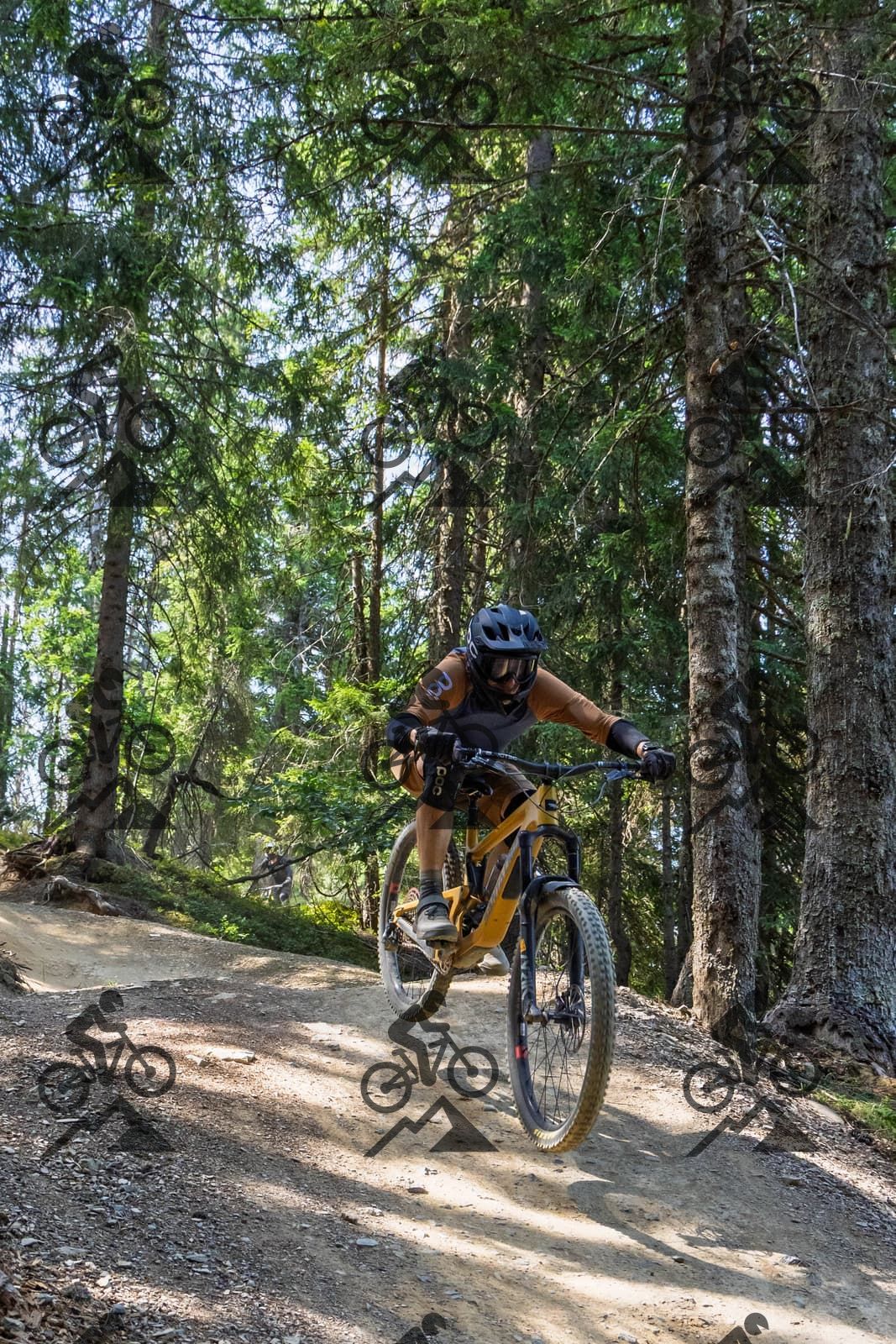 mountain bike photo at Les Gets Bike Park