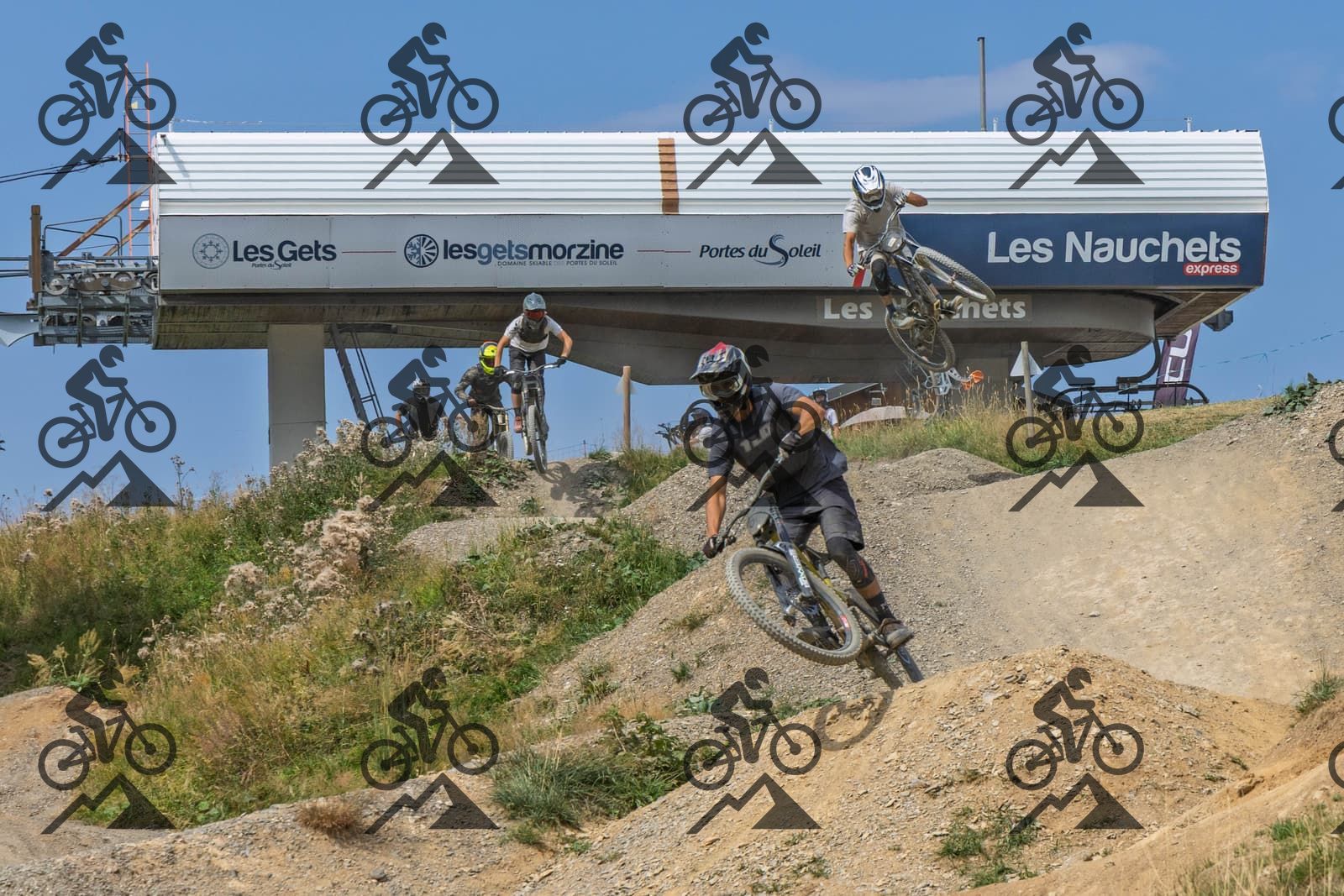 mountain bike photo at Les Gets Bike Park