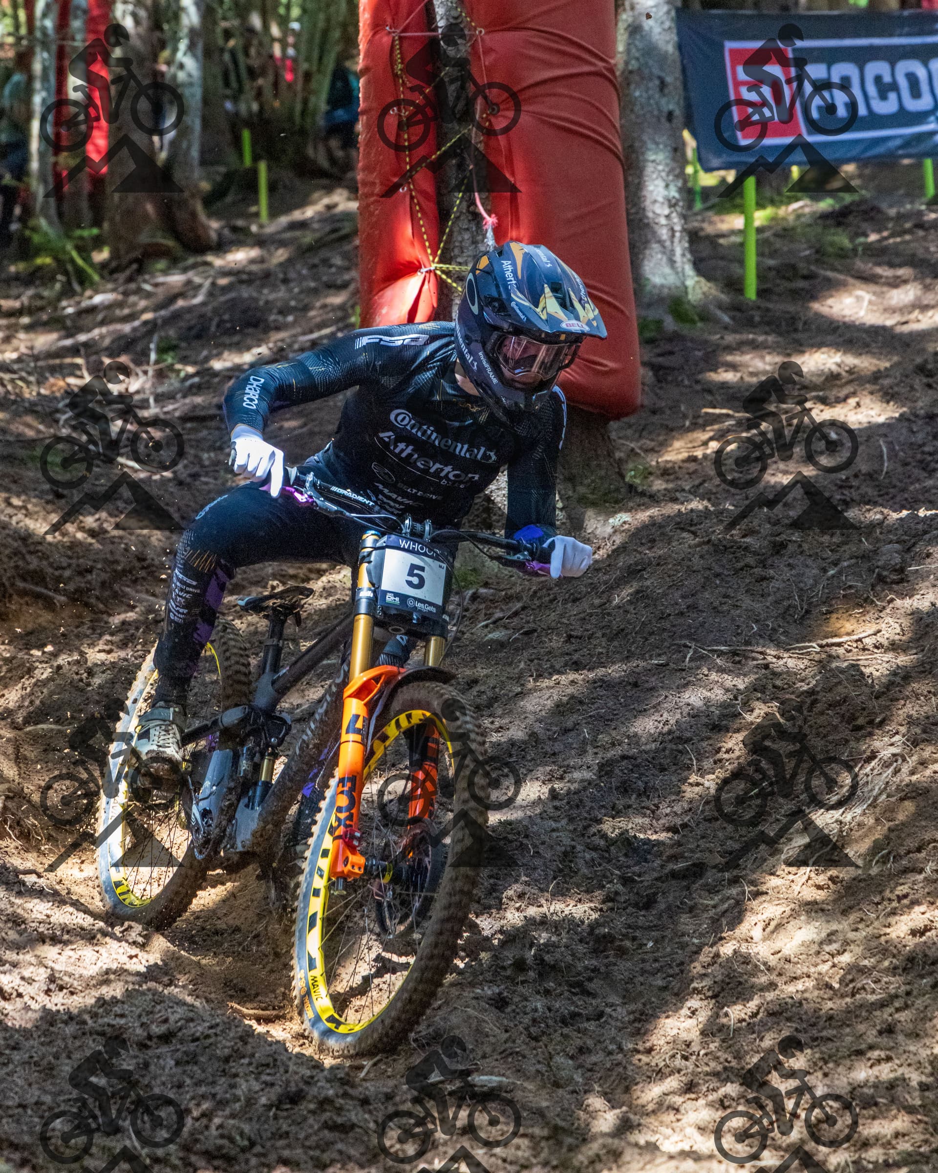 mountain bike photo at Les Gets Bike Park