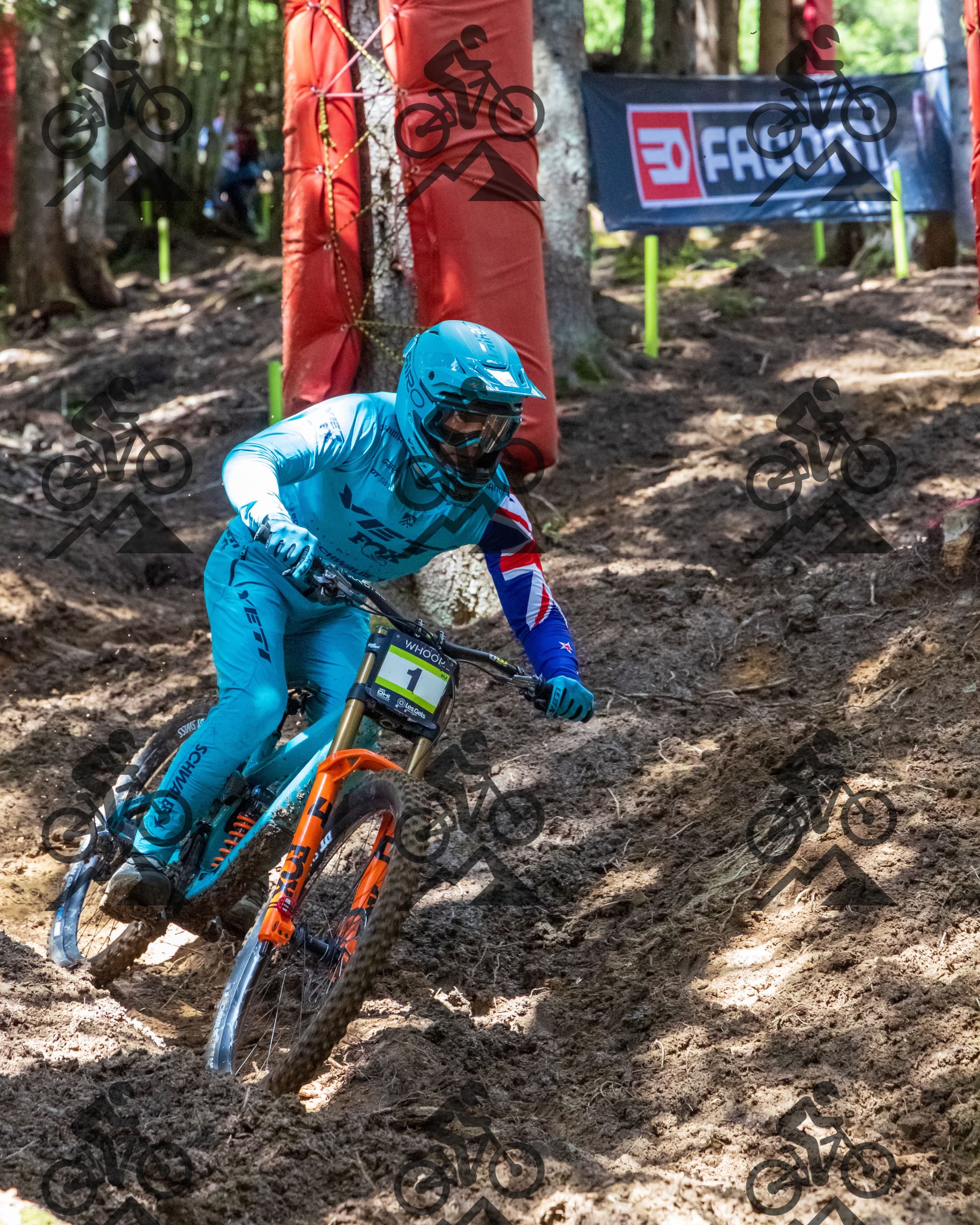 mountain bike photo at Les Gets Bike Park