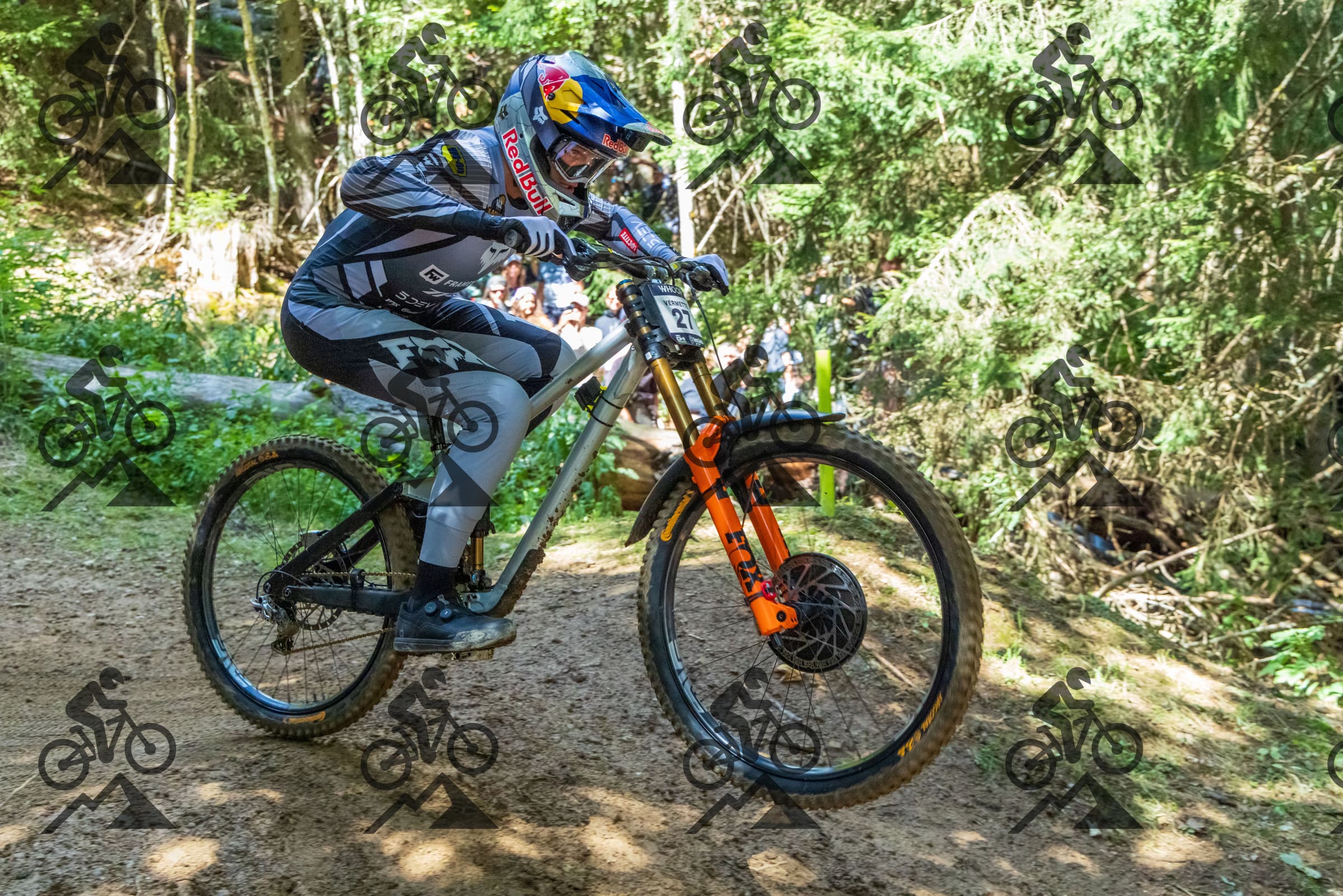 mountain bike photo at Les Gets Bike Park