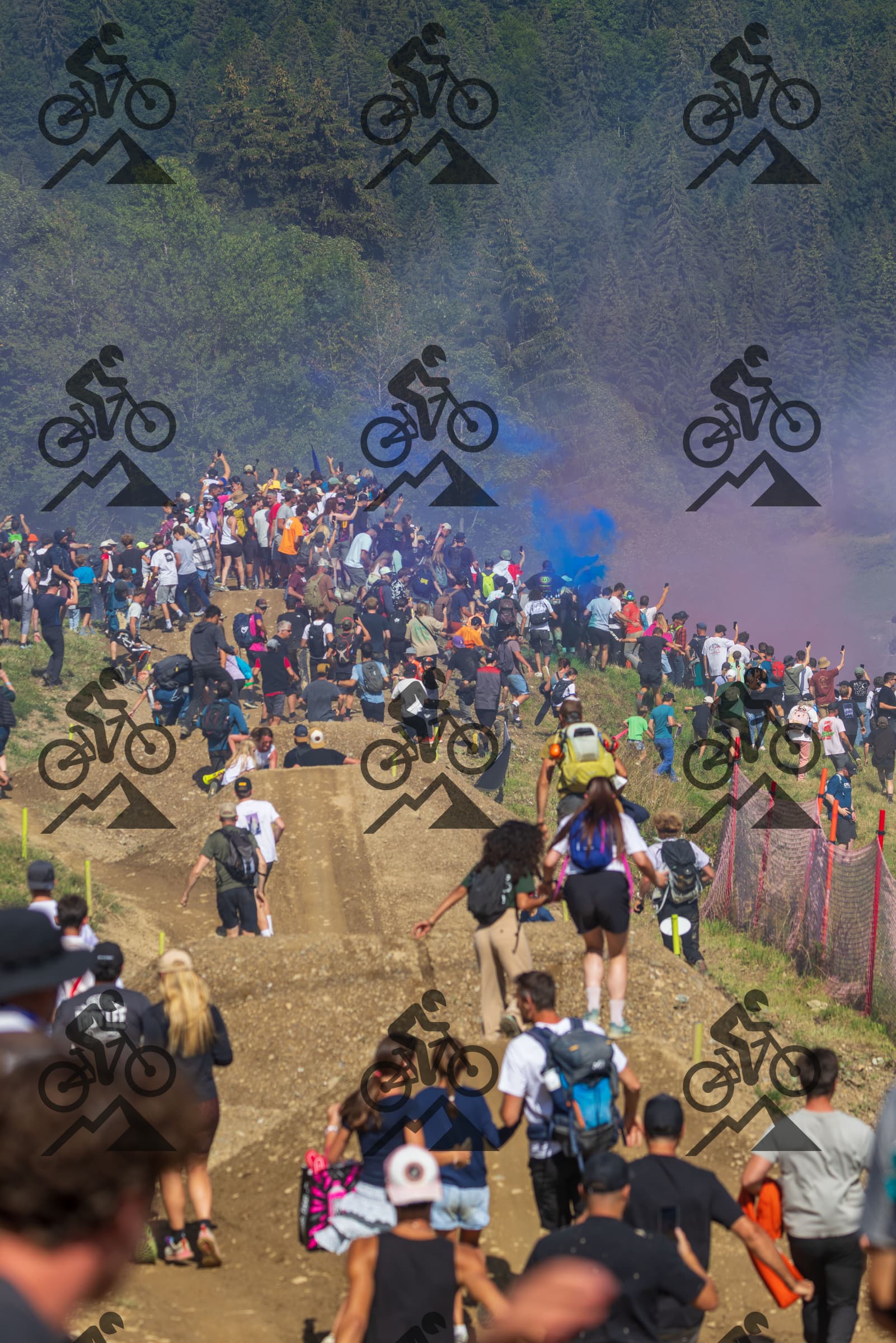 mountain bike photo at Les Gets Bike Park