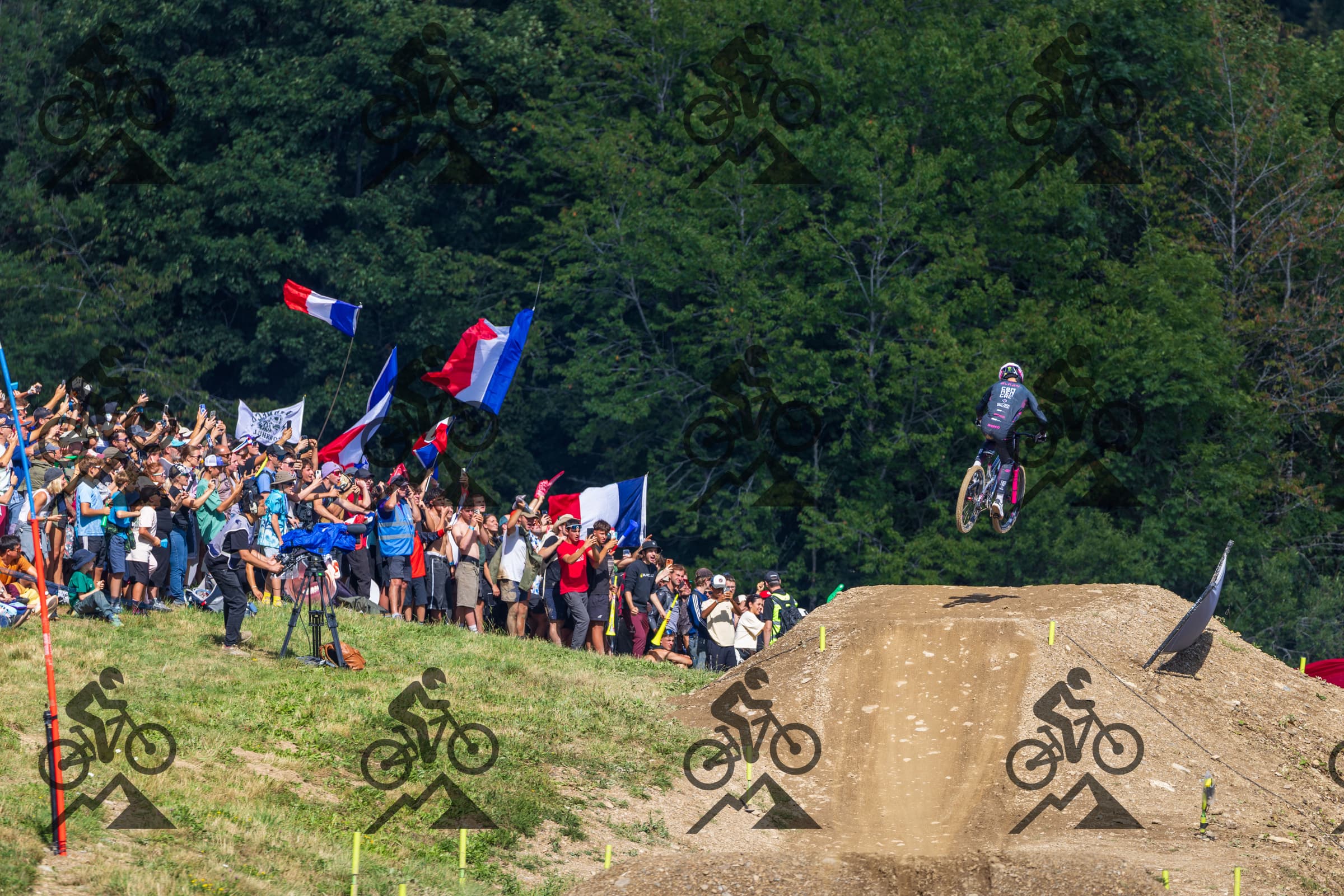 mountain bike photo at Les Gets Bike Park