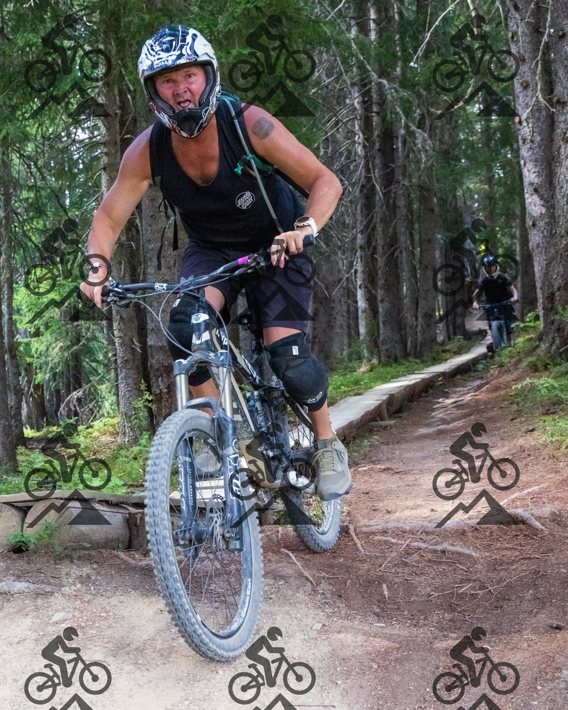 mountain bike photo at Morzine Bikepark
