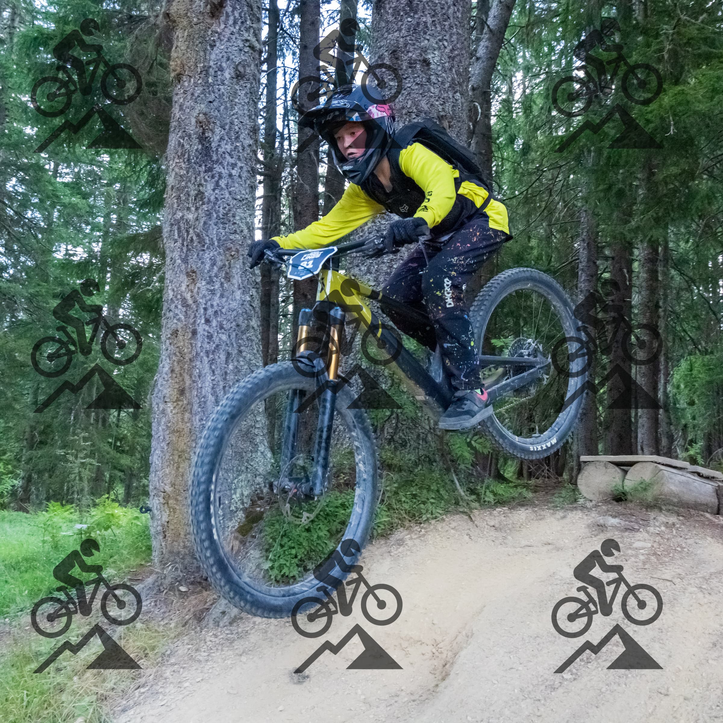 mountain bike photo at Morzine Bikepark