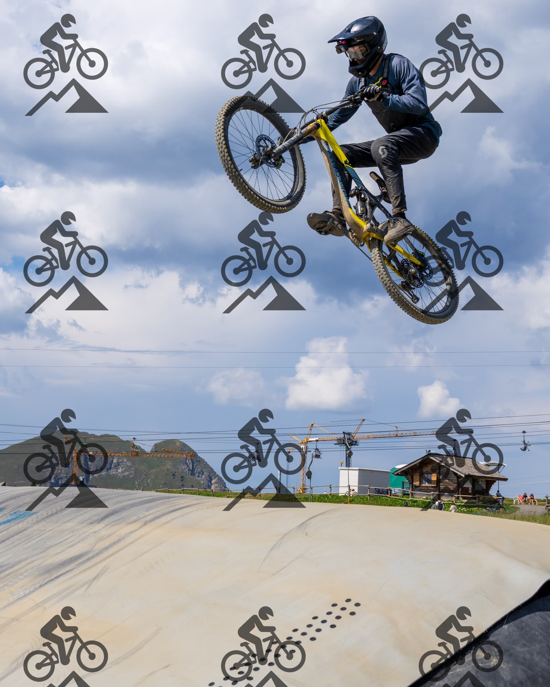 mountain bike photo at Morzine Bikepark