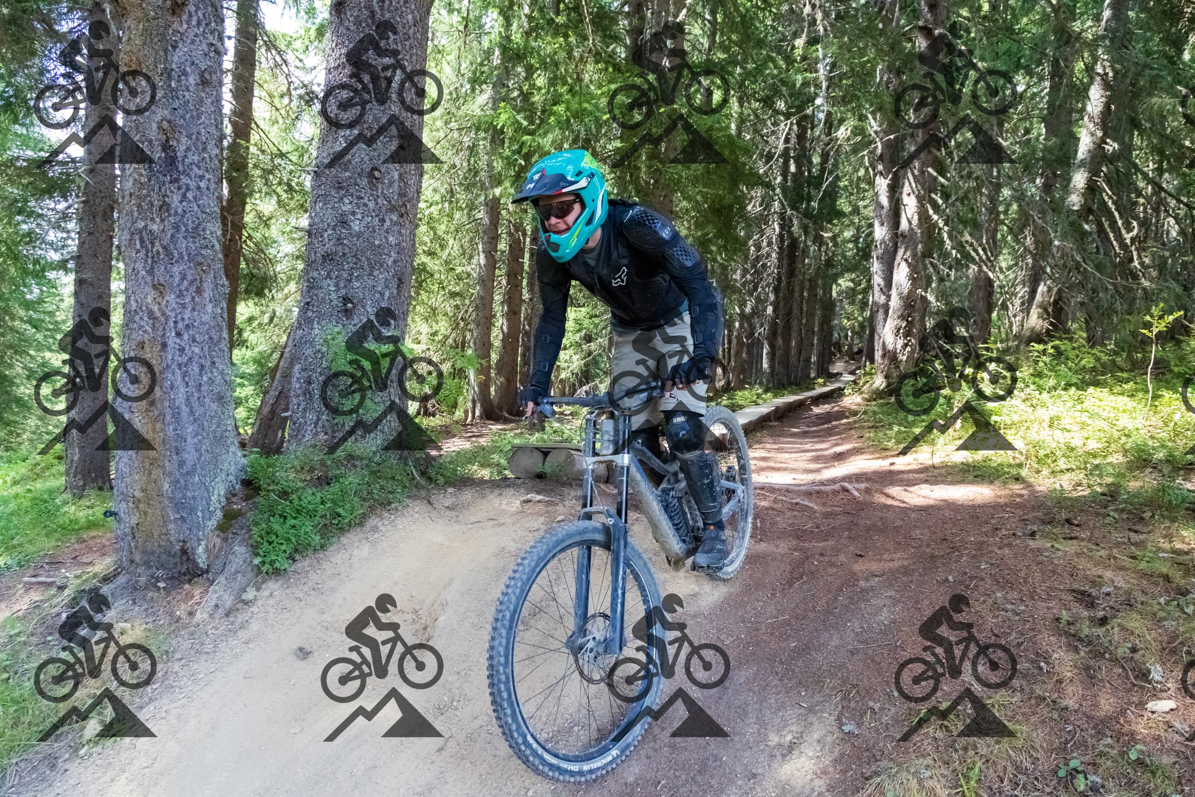 mountain bike photo at Morzine Bikepark