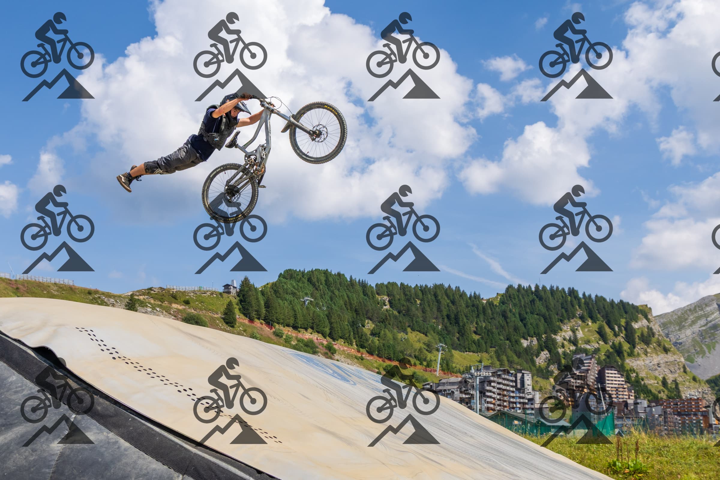 mountain bike photo at Morzine Bikepark