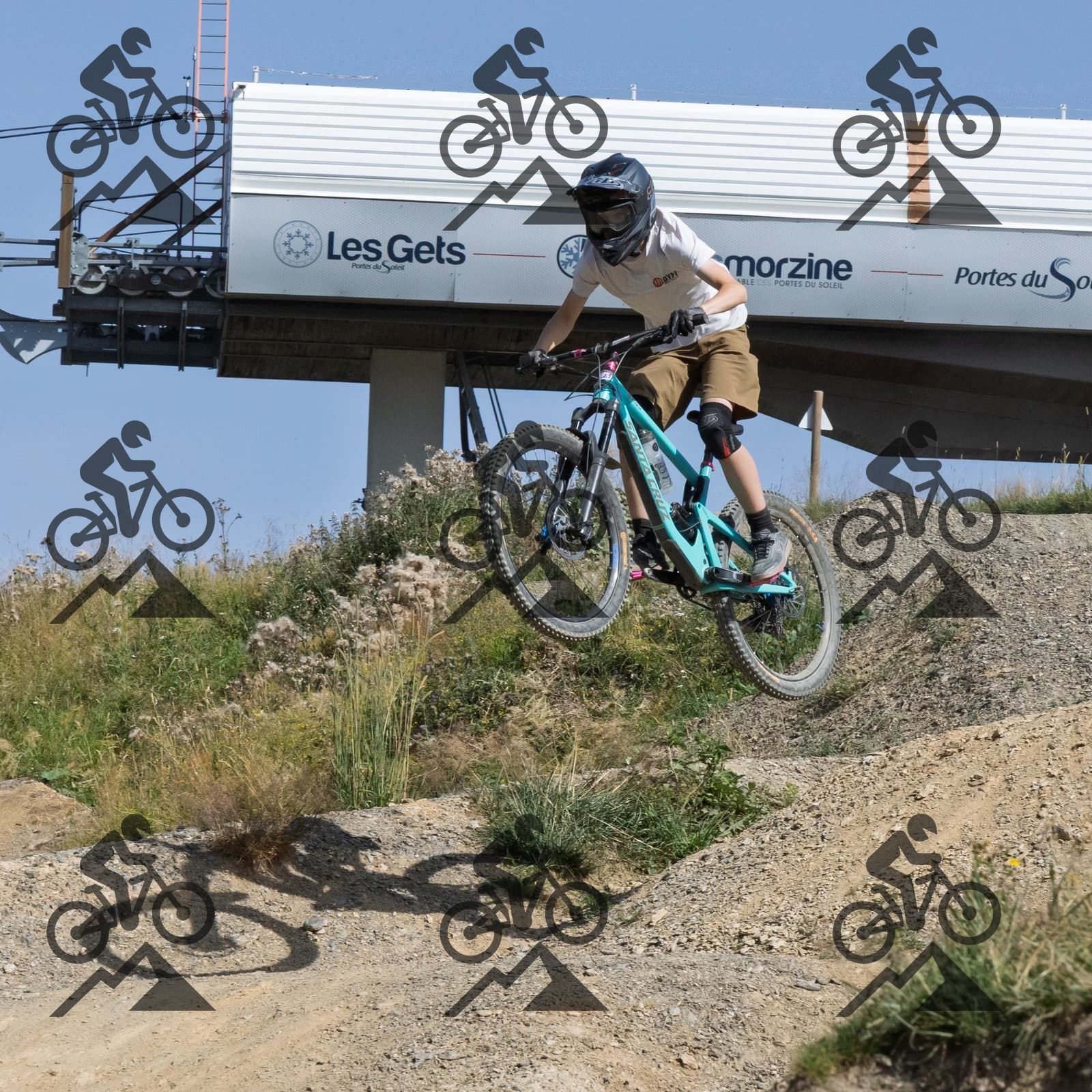 mountain bike photo at Les Gets Bike Park