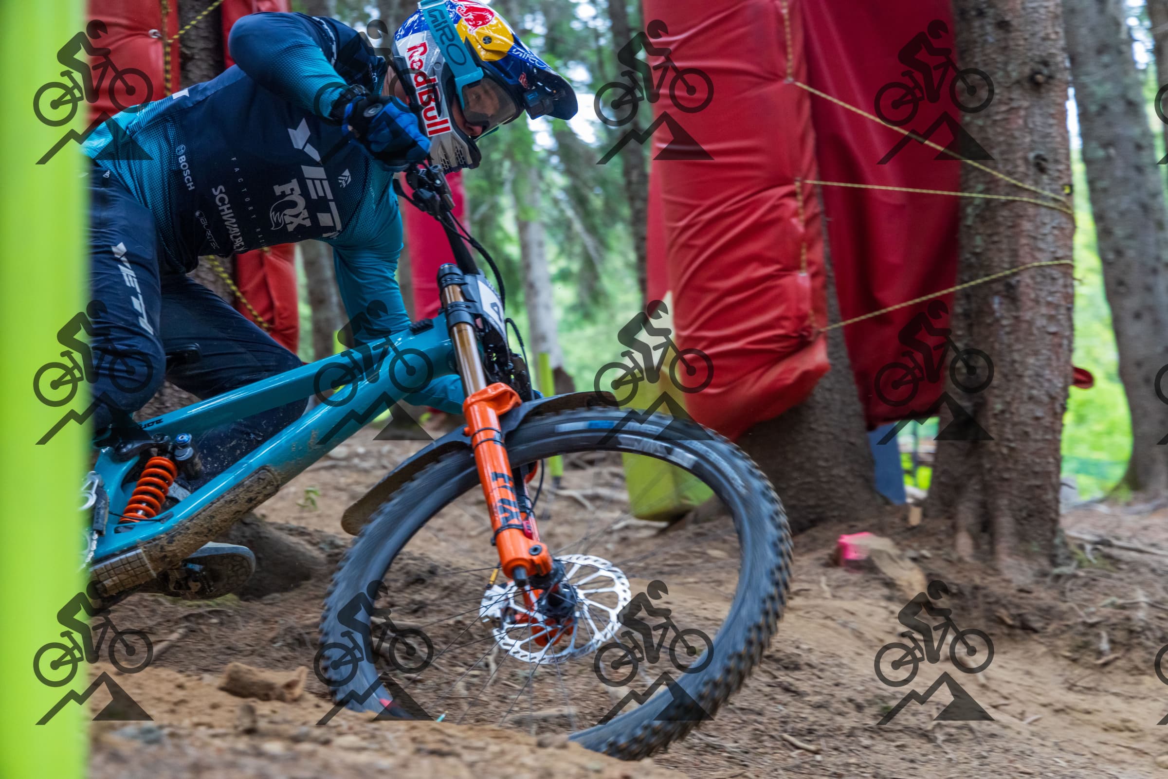 mountain bike photo at Les Gets Bike Park