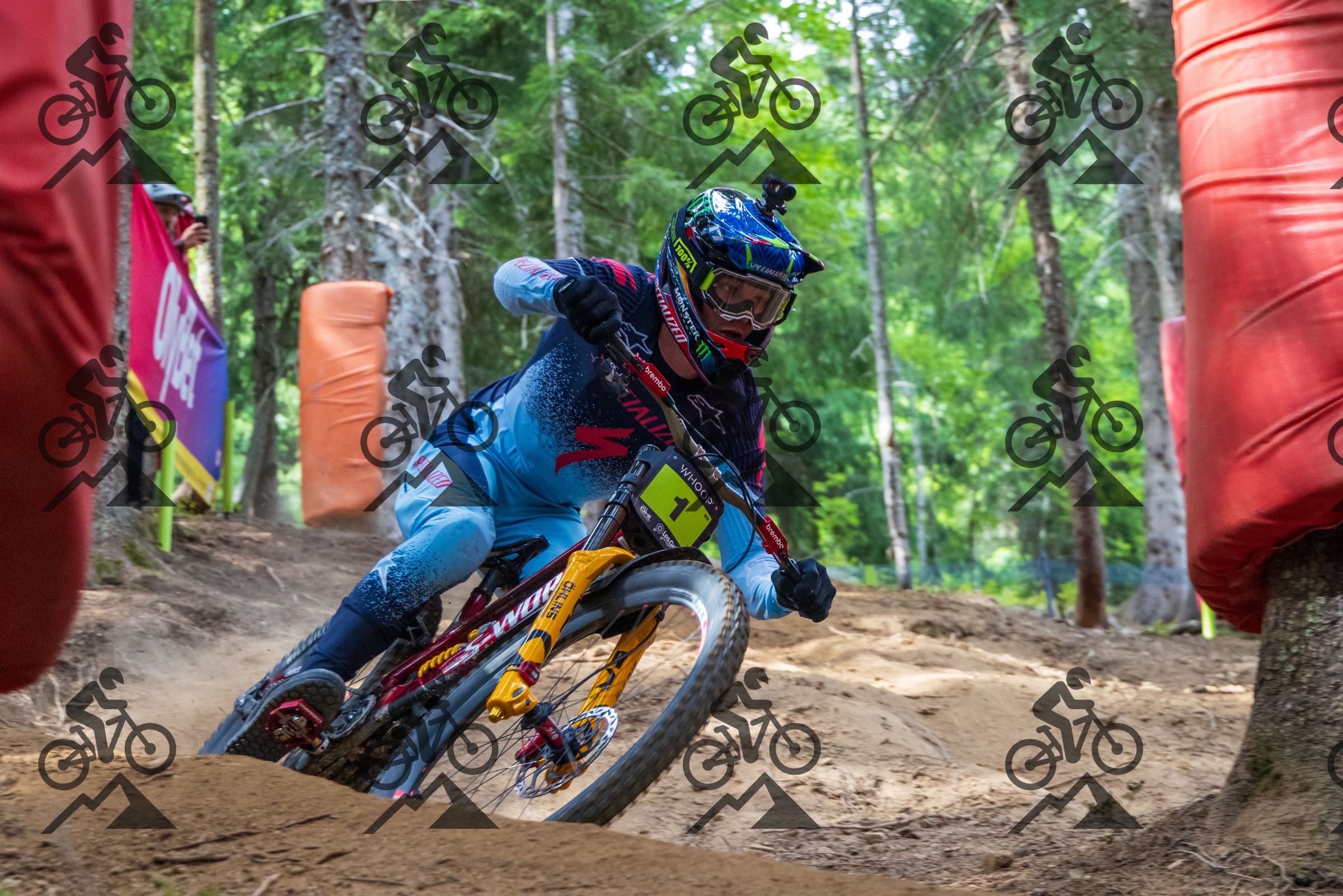 mountain bike photo at Les Gets Bike Park