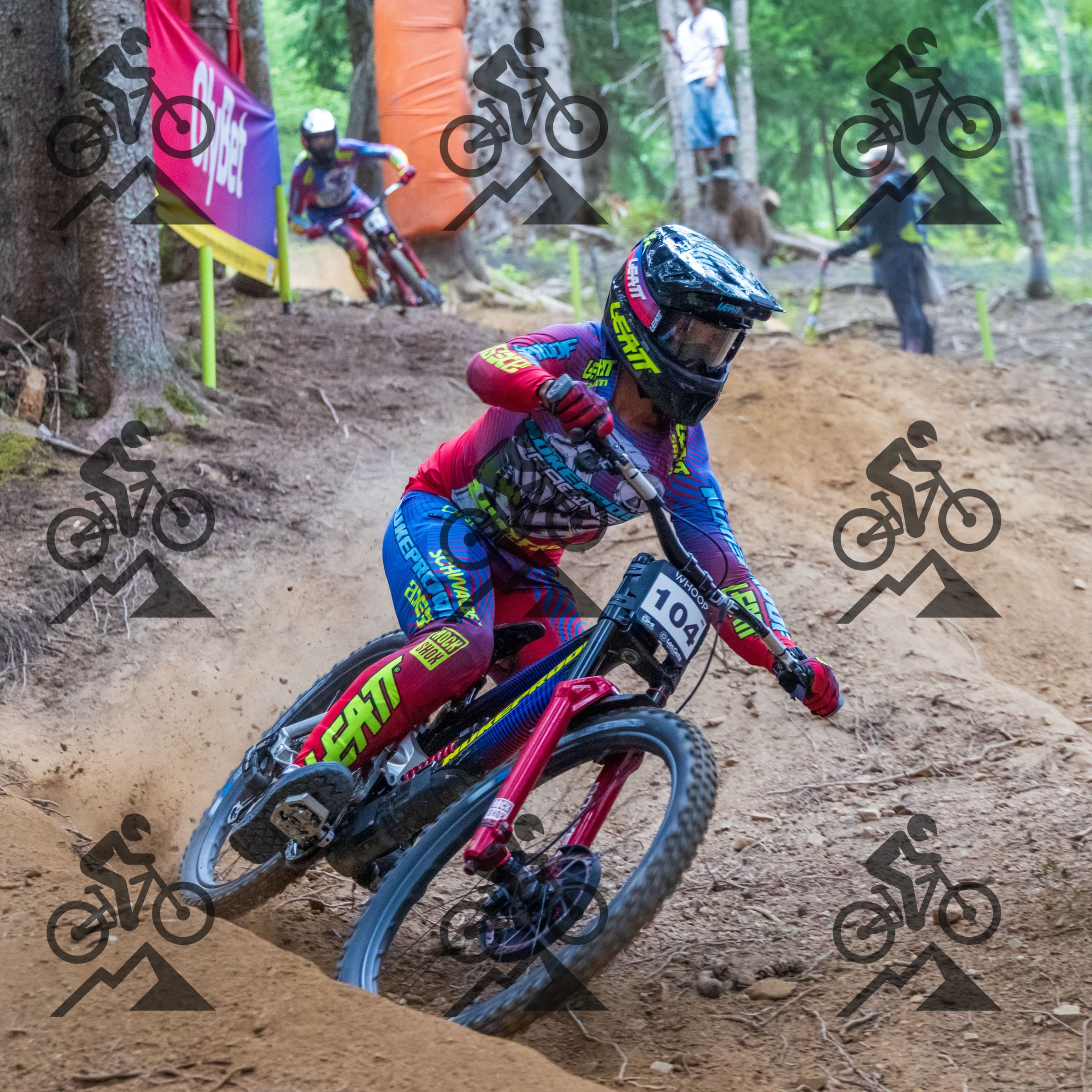 mountain bike photo at Les Gets Bike Park