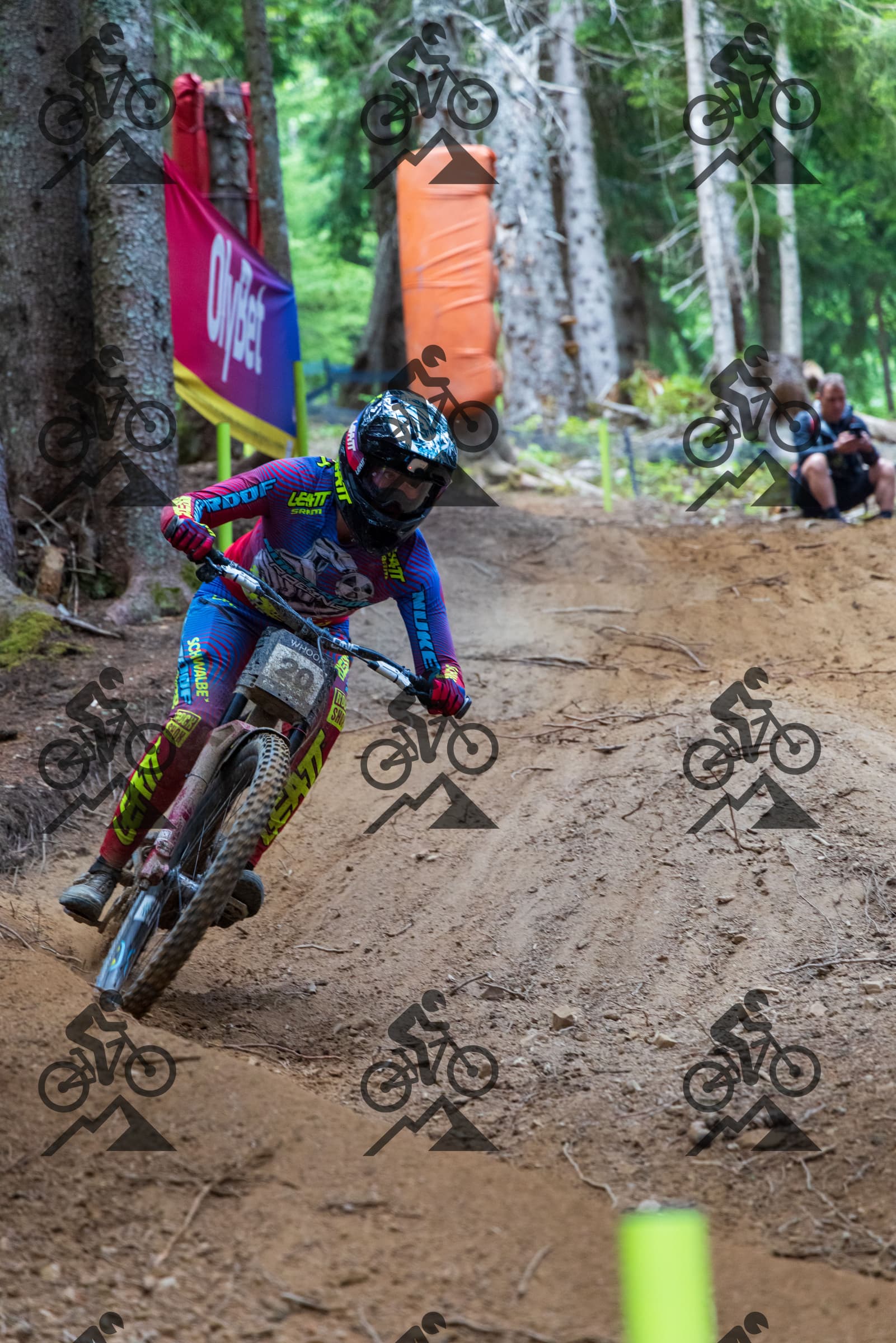 mountain bike photo at Les Gets Bike Park