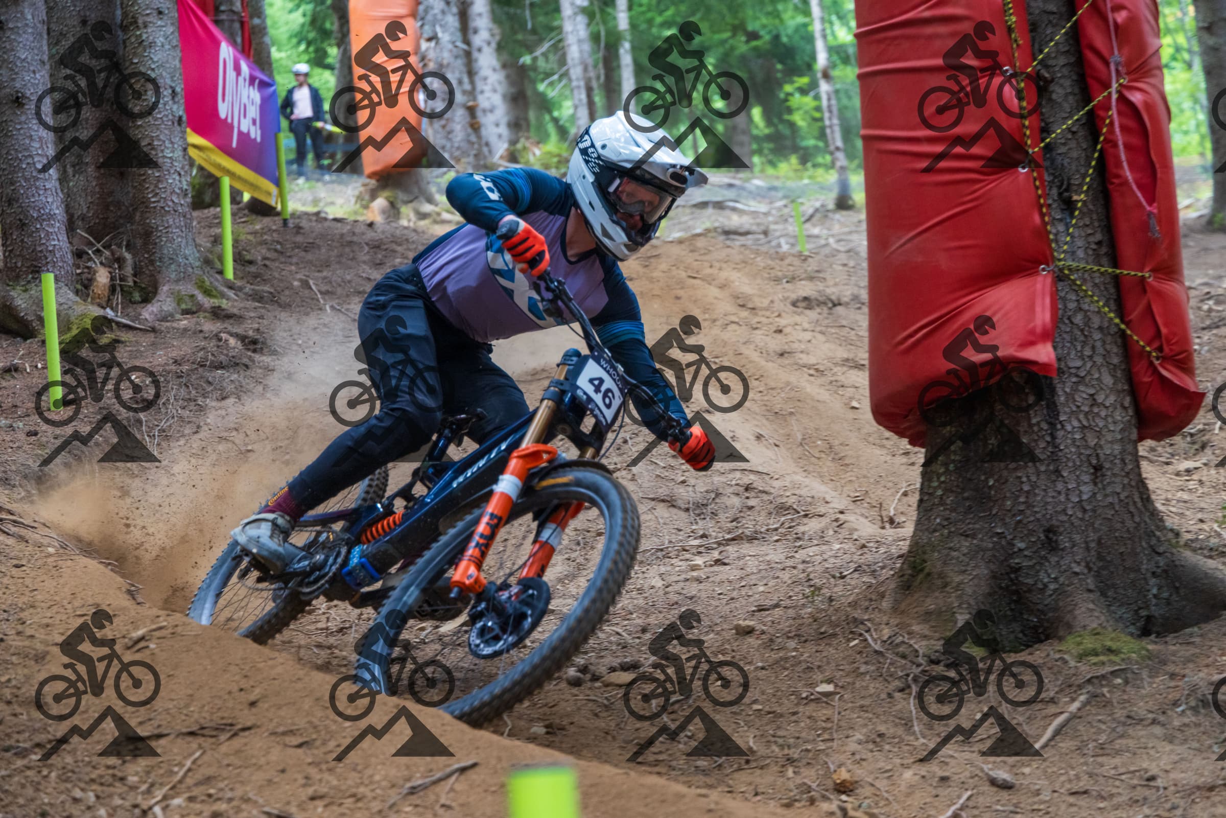 mountain bike photo at Les Gets Bike Park