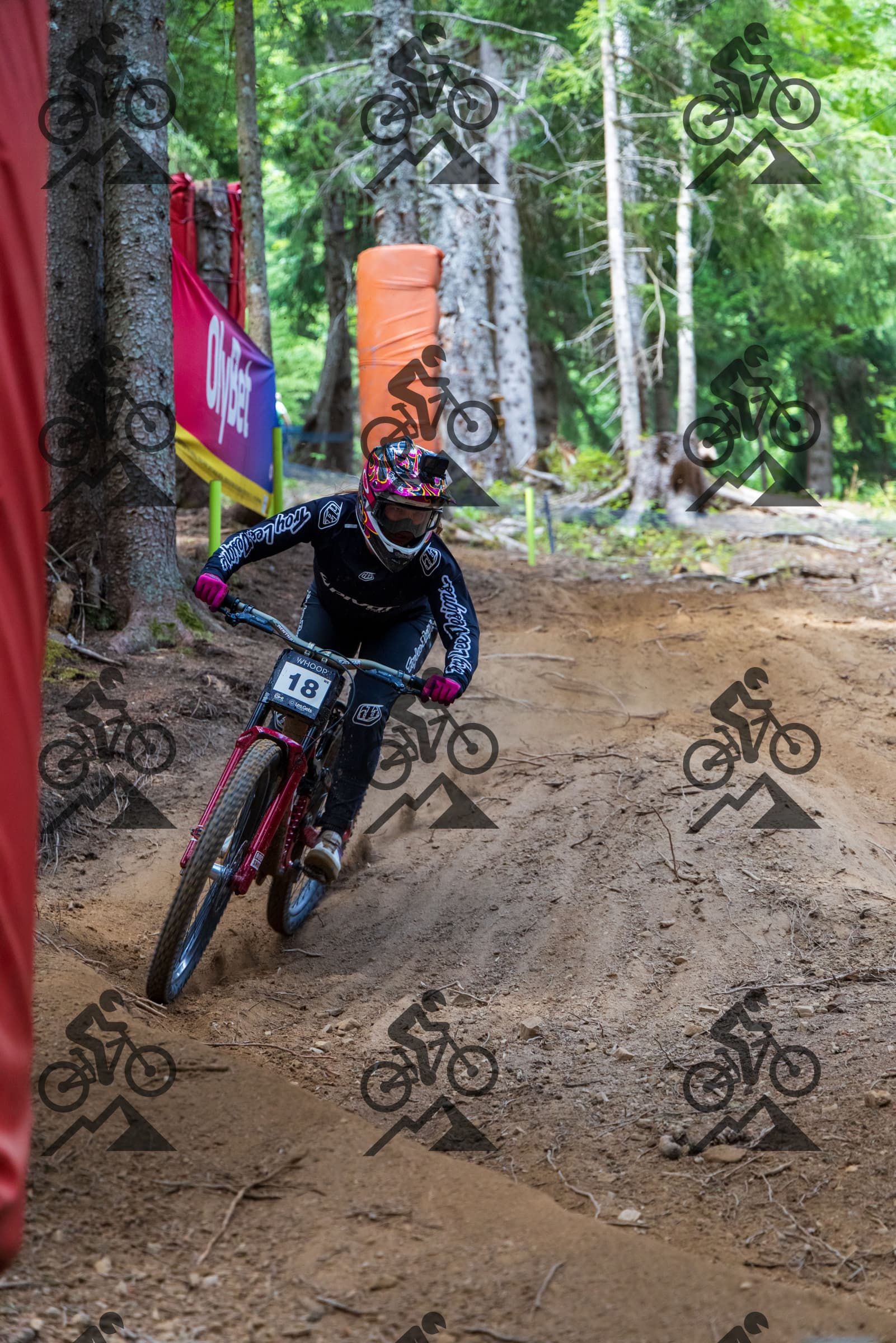 mountain bike photo at Les Gets Bike Park