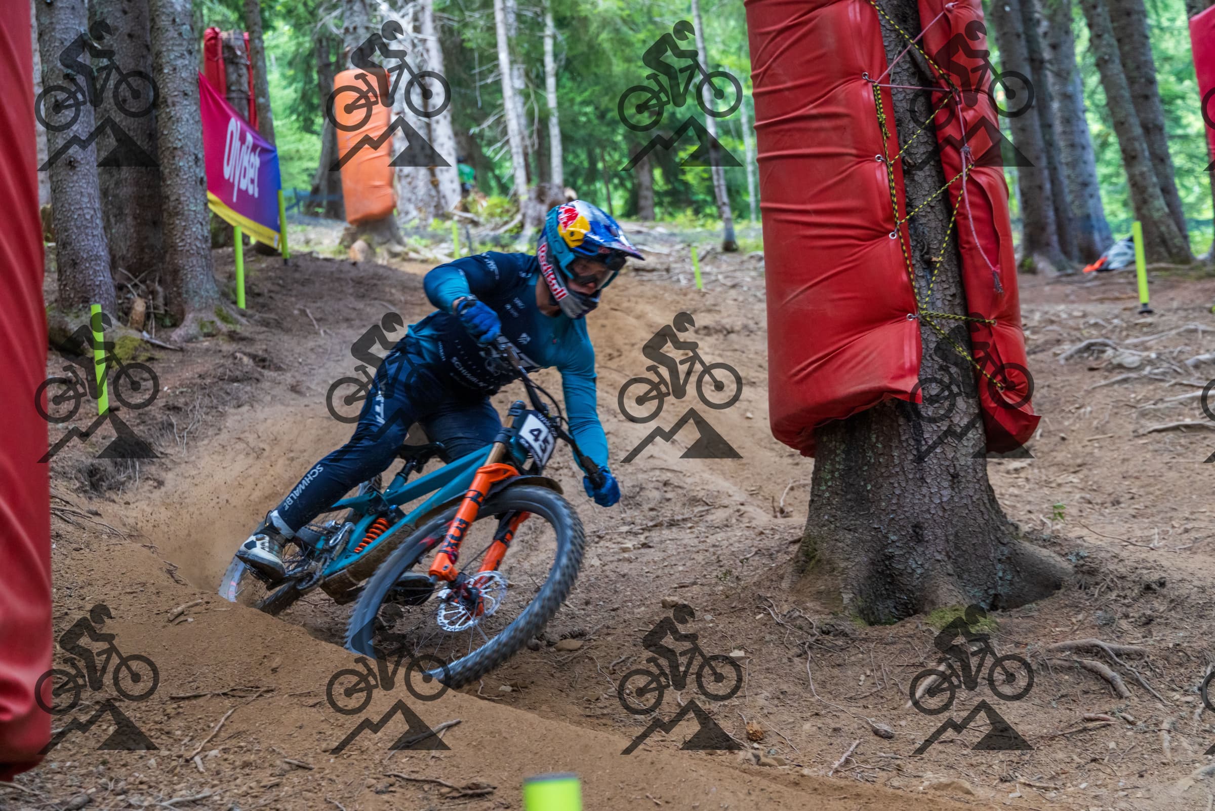 mountain bike photo at Les Gets Bike Park