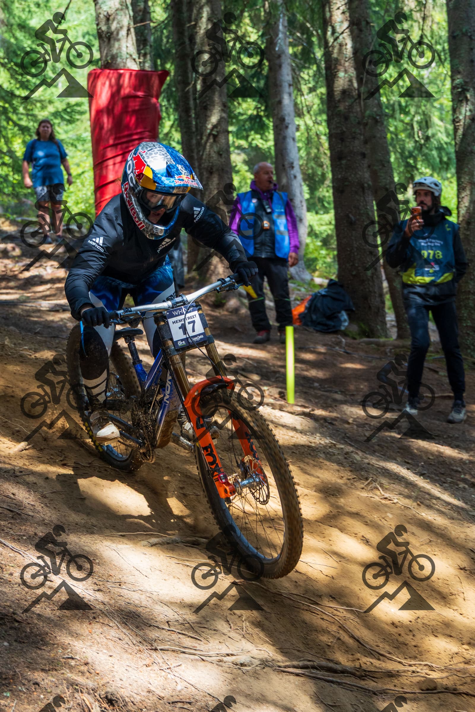 mountain bike photo at Les Gets Bike Park