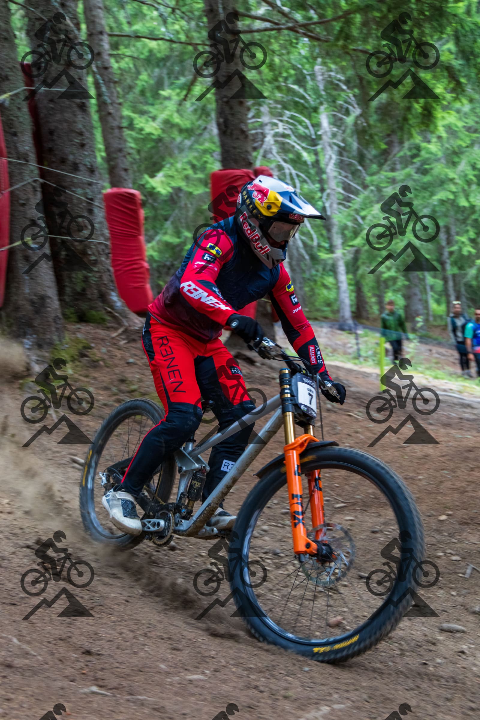 mountain bike photo at Les Gets Bike Park