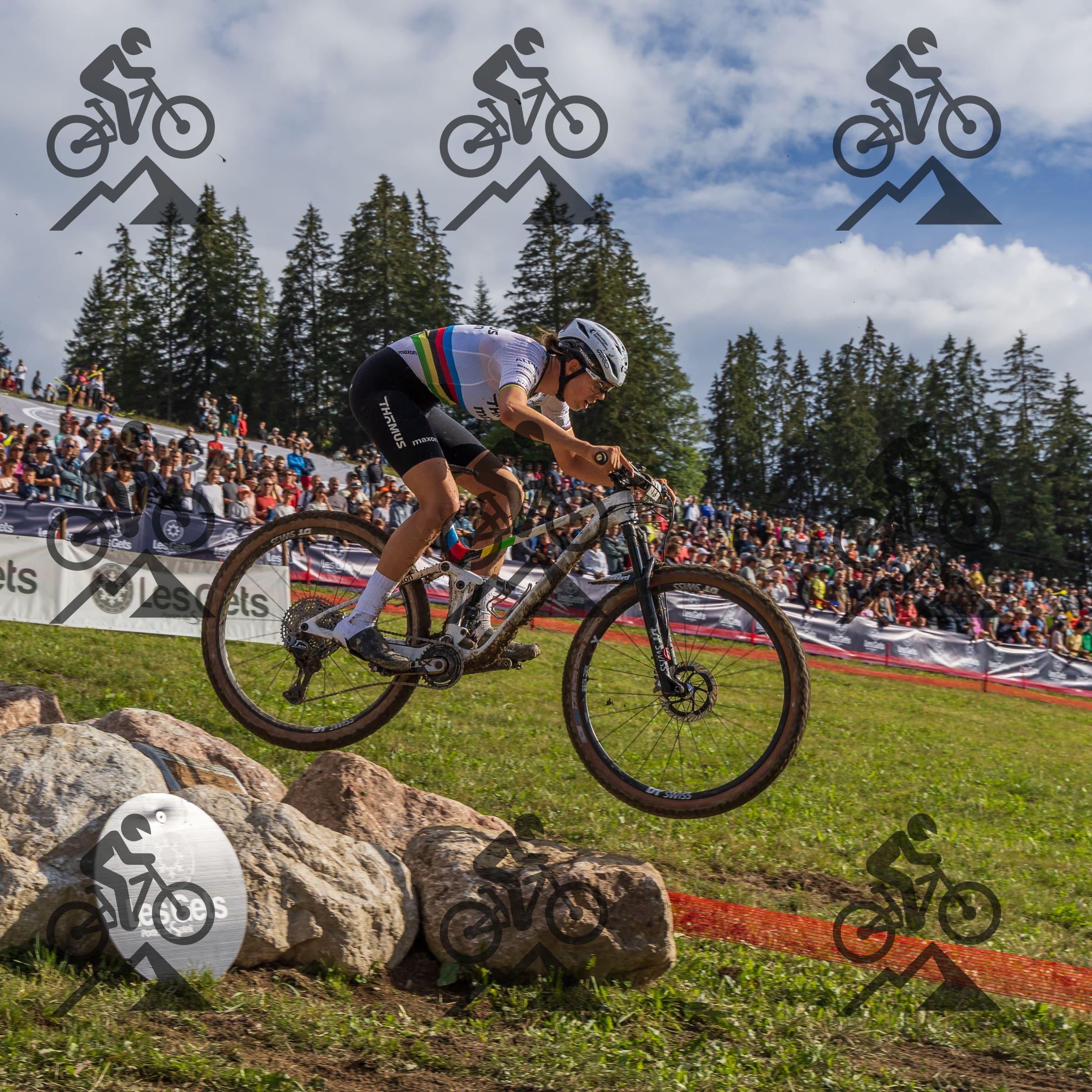 mountain bike photo at Les Gets Bike Park