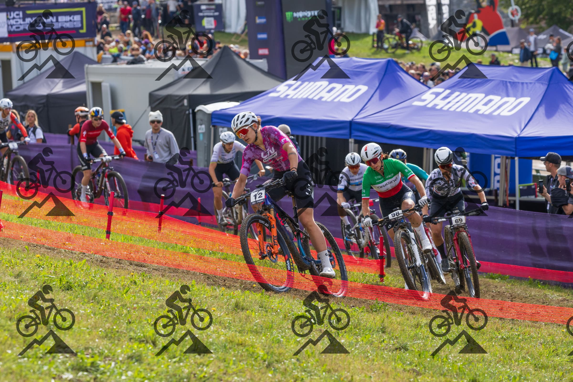 mountain bike photo at Les Gets Bike Park
