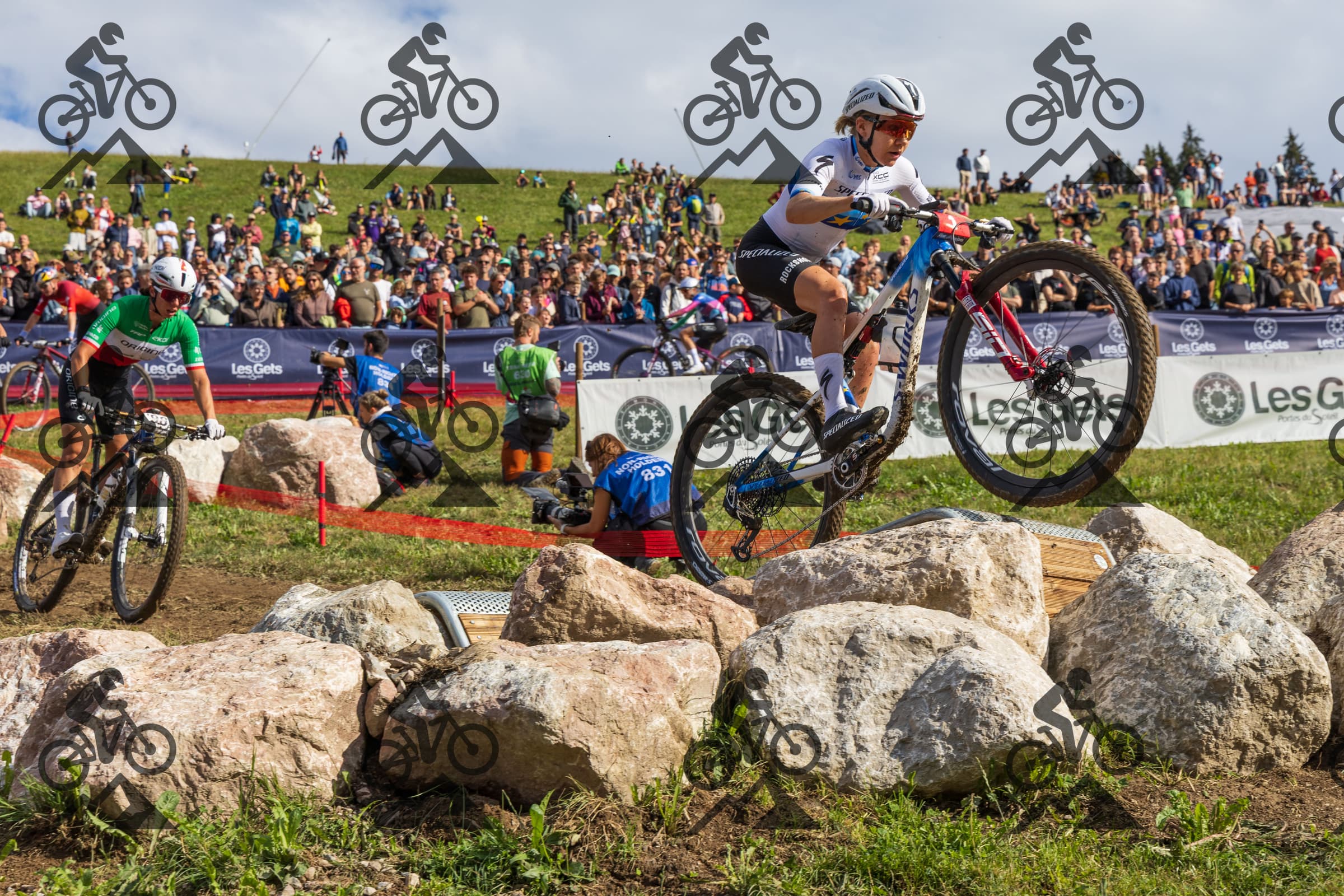 mountain bike photo at Les Gets Bike Park