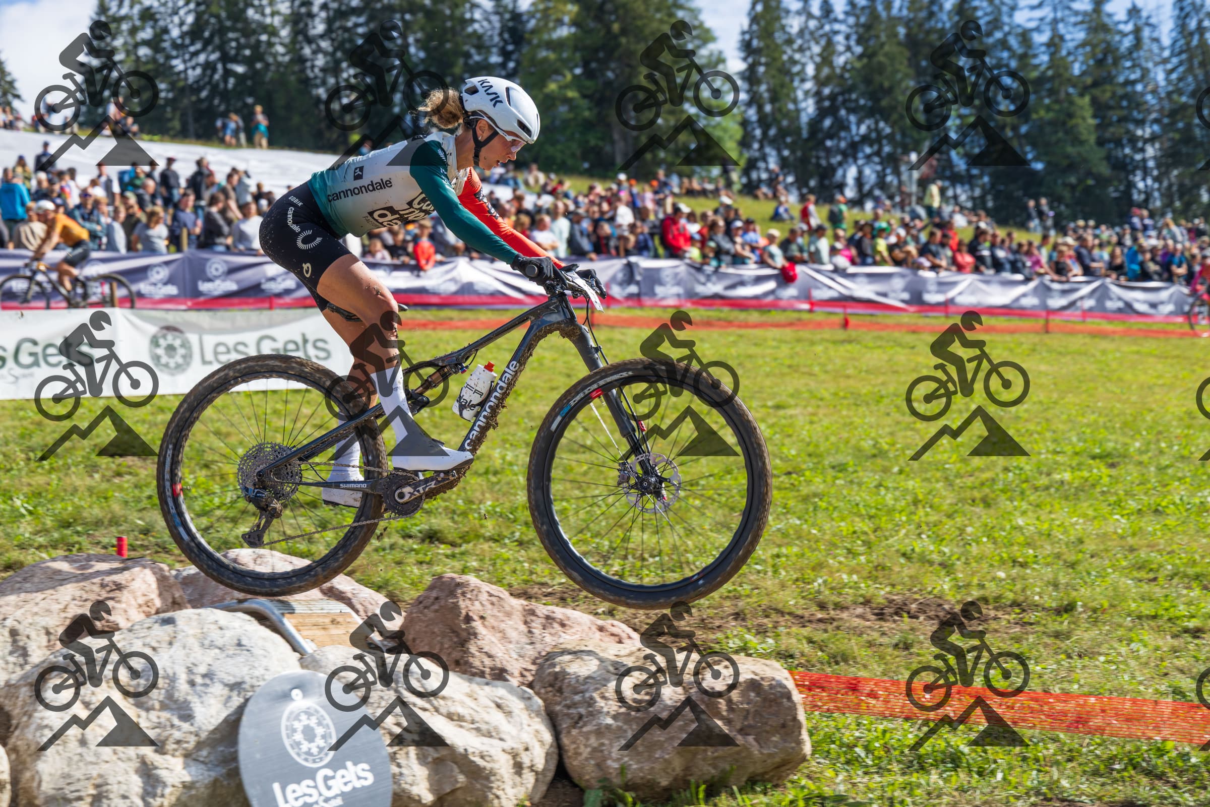 mountain bike photo at Les Gets Bike Park
