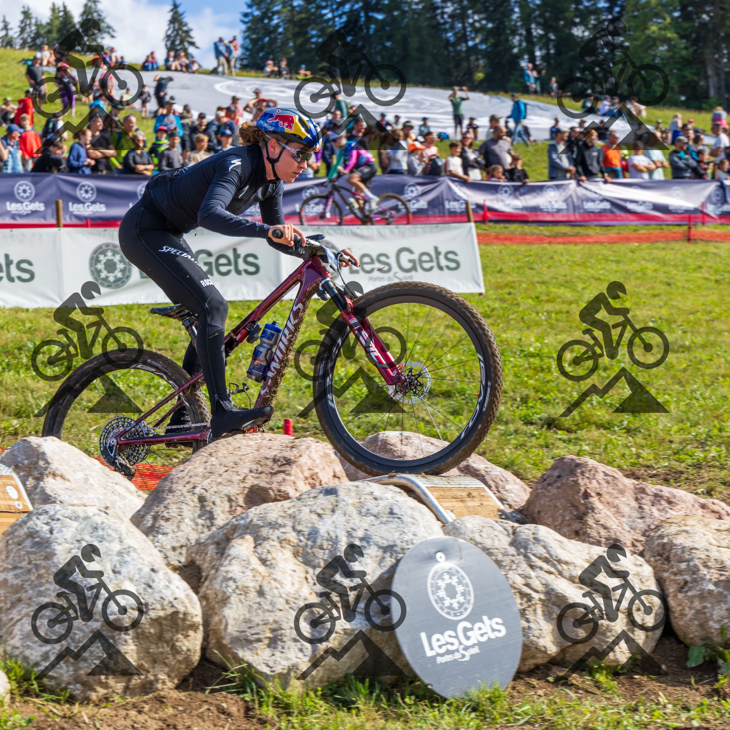 mountain bike photo at Les Gets Bike Park