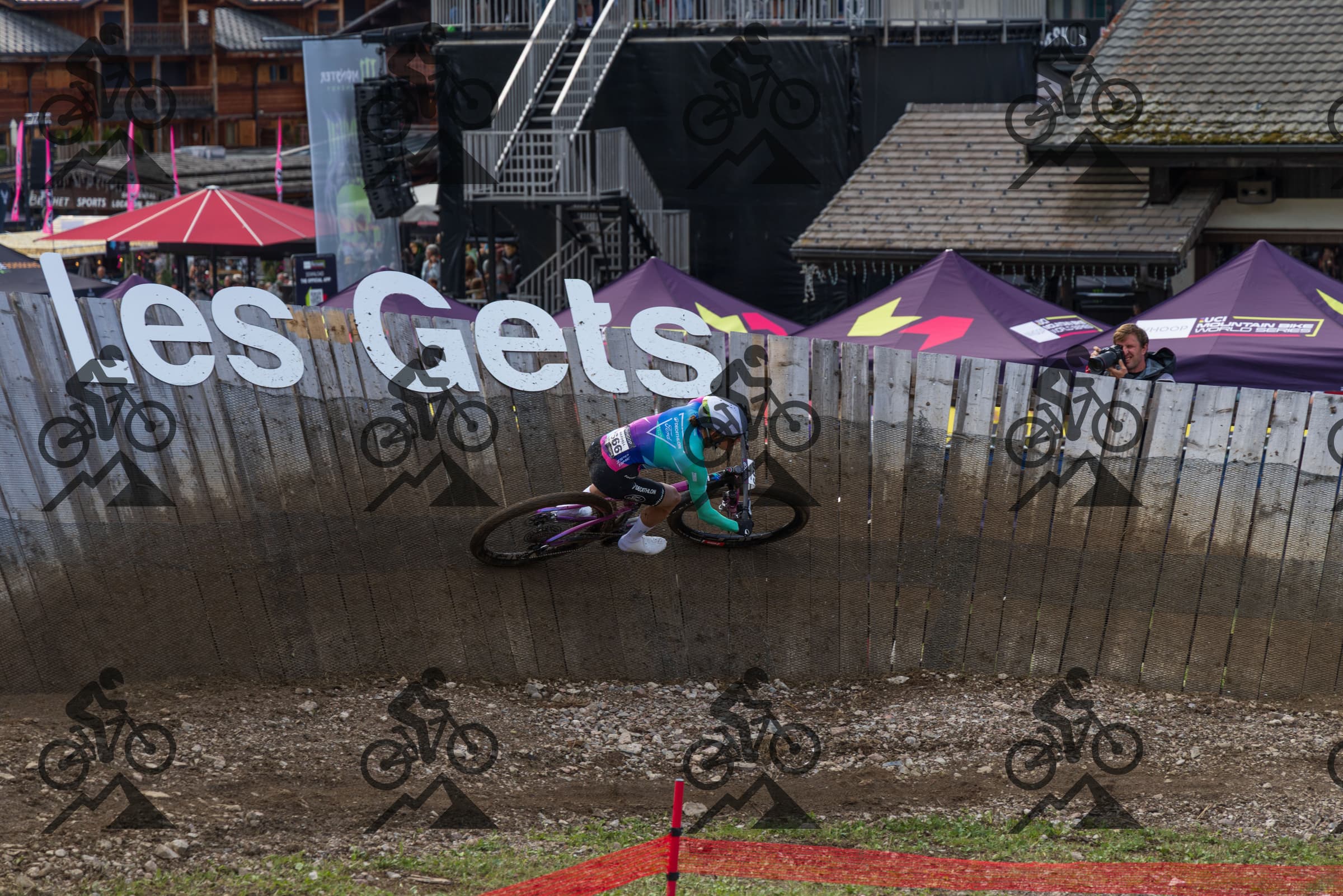 mountain bike photo at Les Gets Bike Park