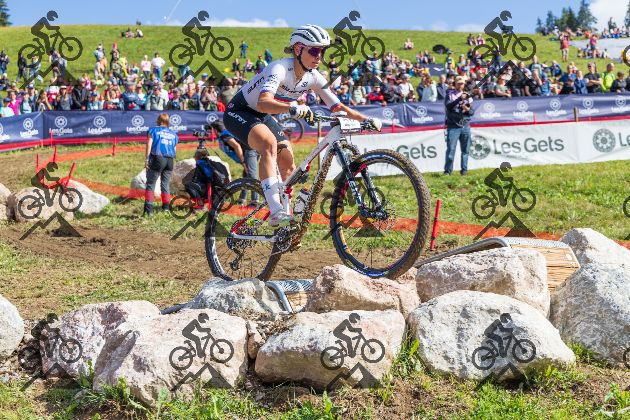 mountain bike photo at Les Gets Bike Park
