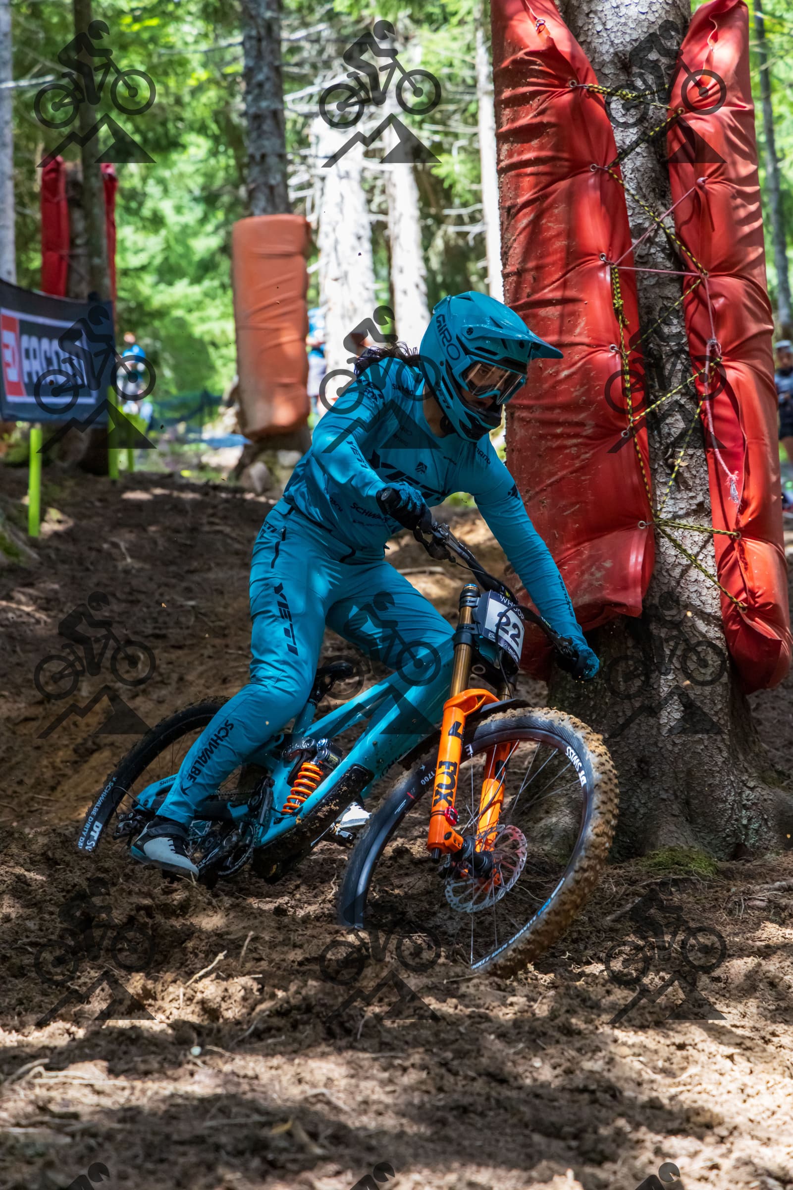 mountain bike photo at Les Gets Bike Park