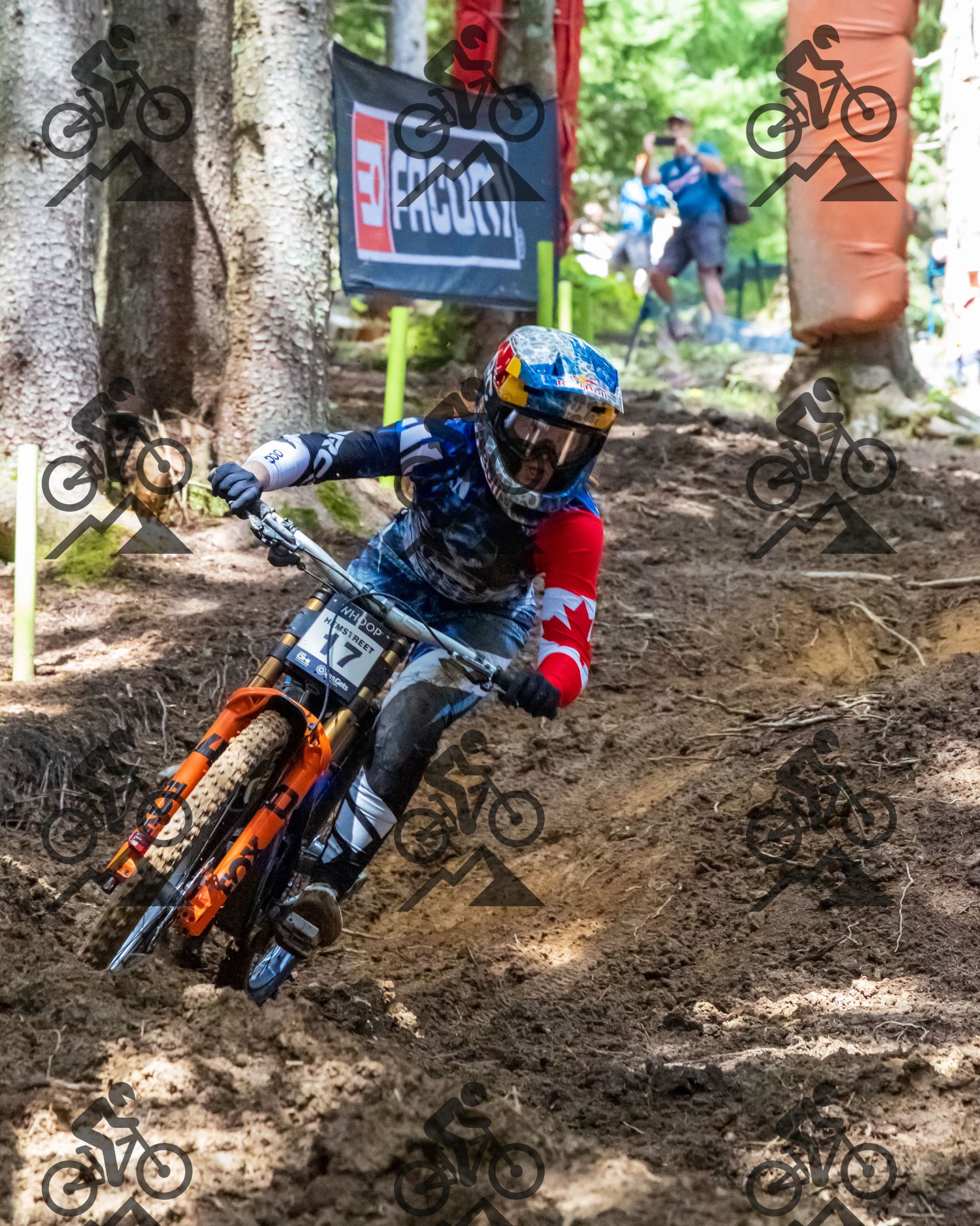 mountain bike photo at Les Gets Bike Park