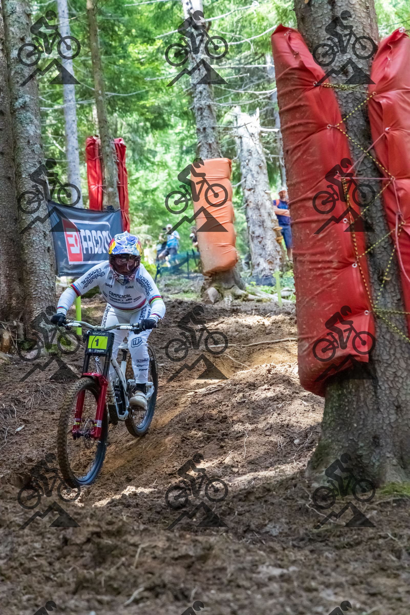 mountain bike photo at Les Gets Bike Park
