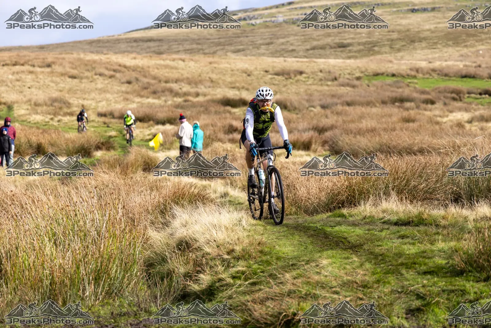 mountain bike photo at The Yorkshire Three Peaks