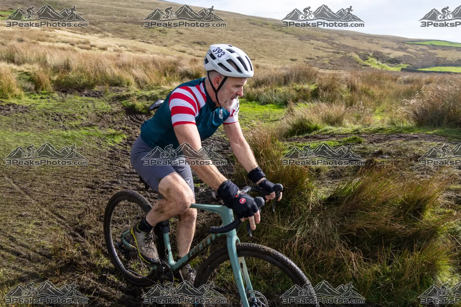 mountain bike photo at The Yorkshire Three Peaks