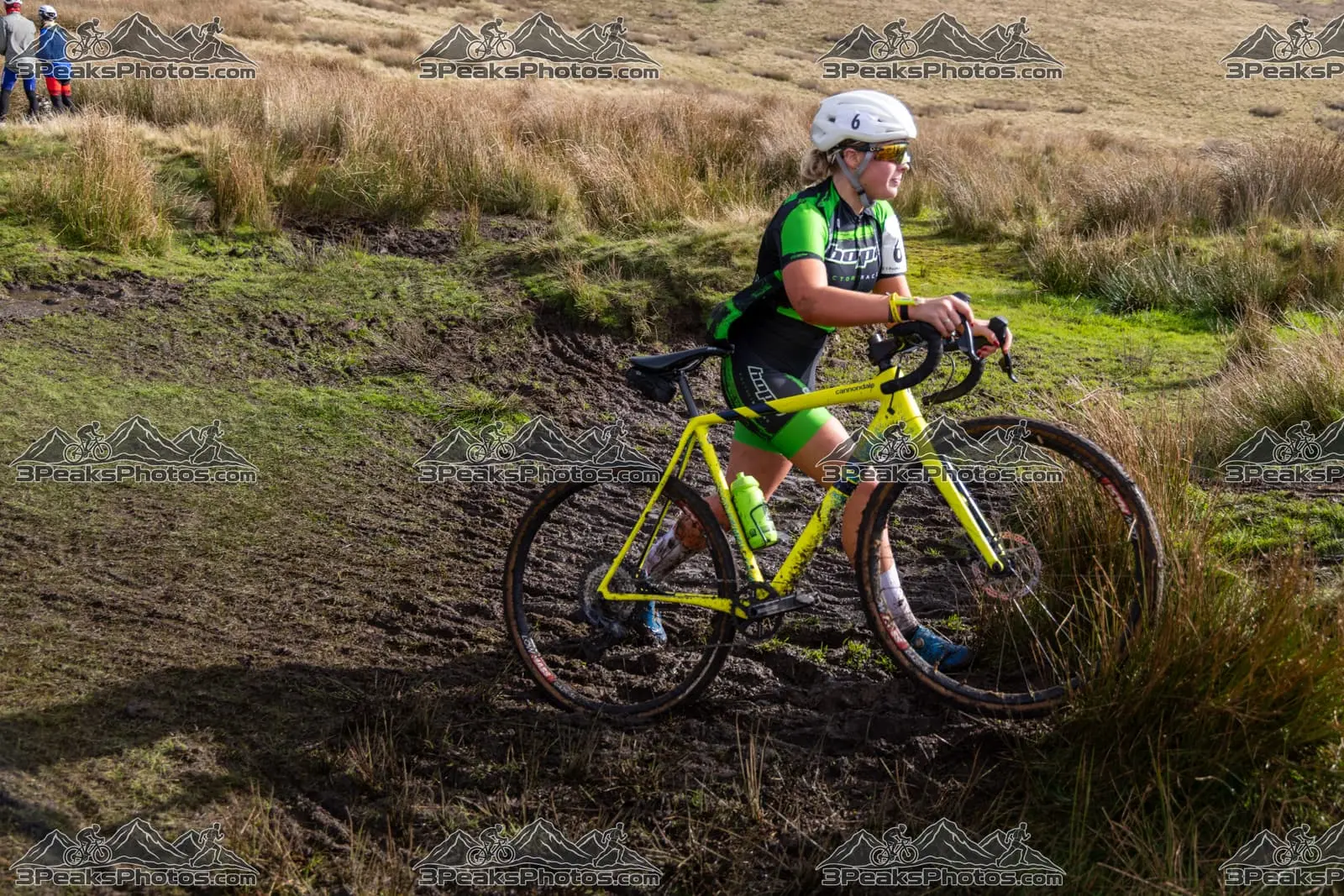 mountain bike photo at The Yorkshire Three Peaks