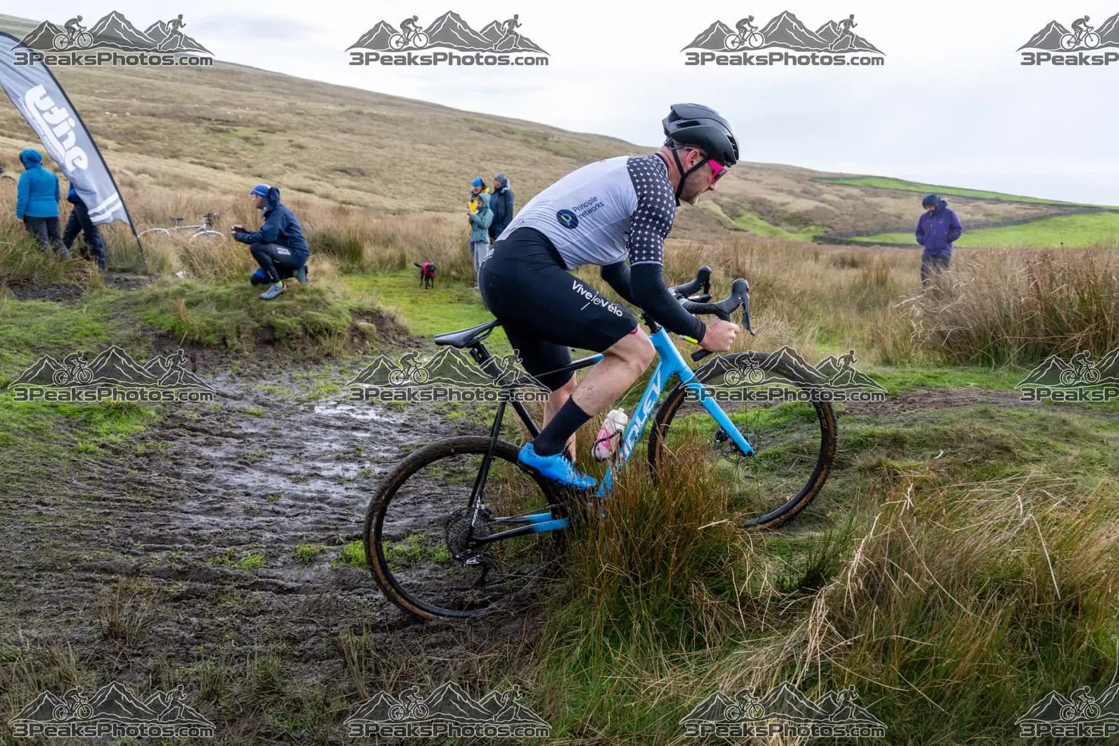mountain bike photo at The Yorkshire Three Peaks