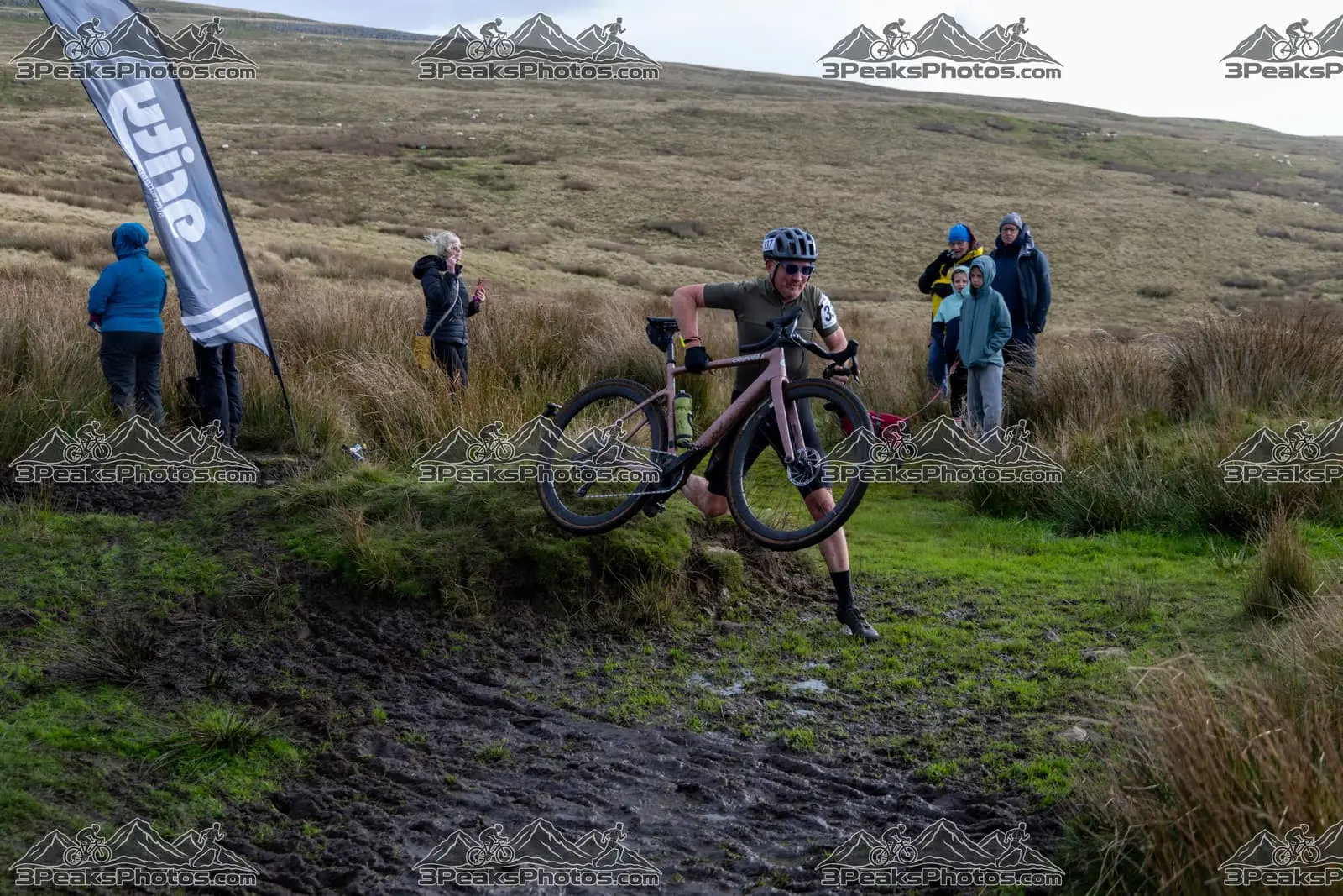 mountain bike photo at The Yorkshire Three Peaks