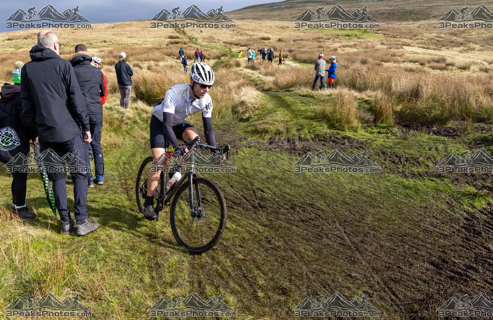 mountain bike photo at The Yorkshire Three Peaks