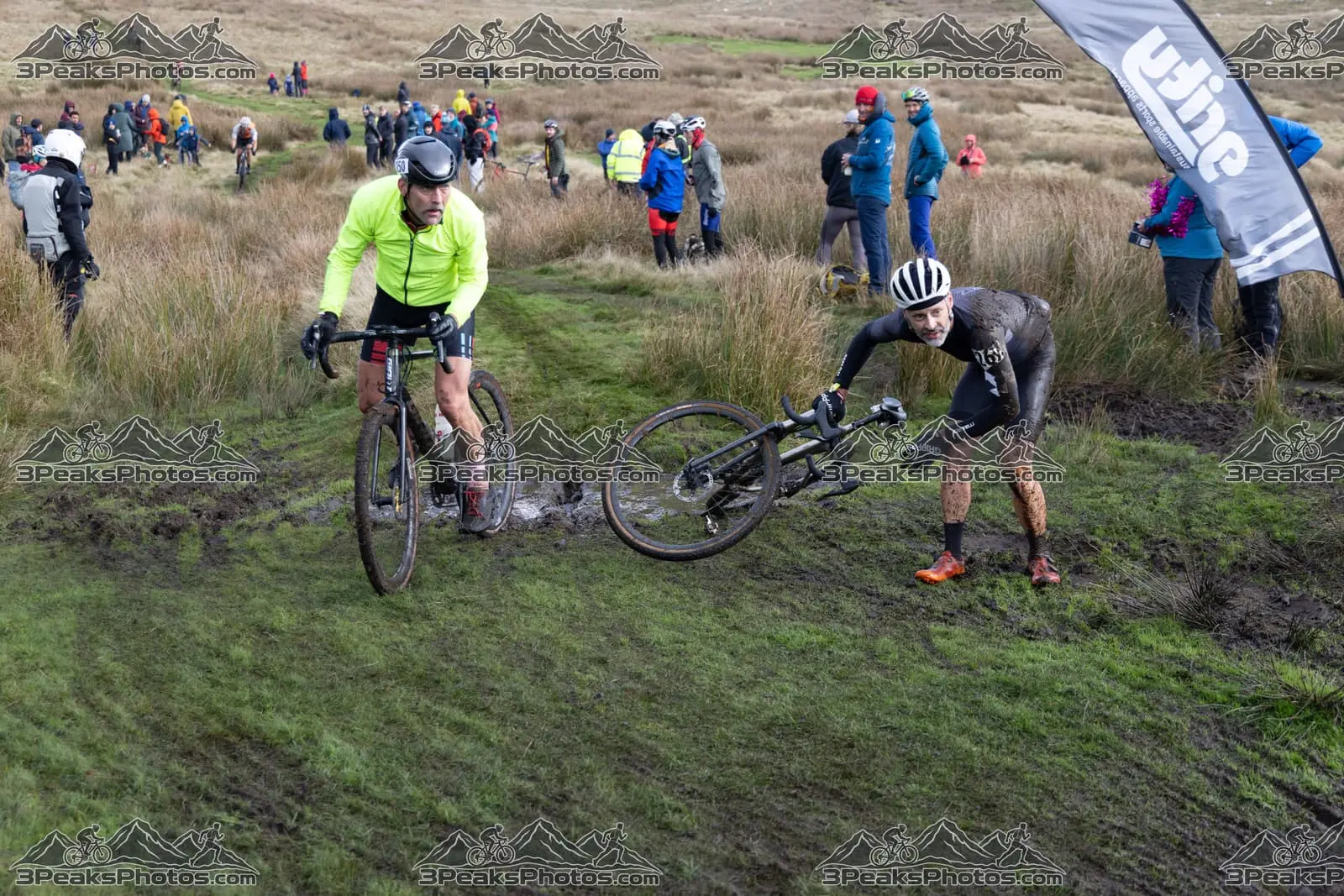mountain bike photo at The Yorkshire Three Peaks