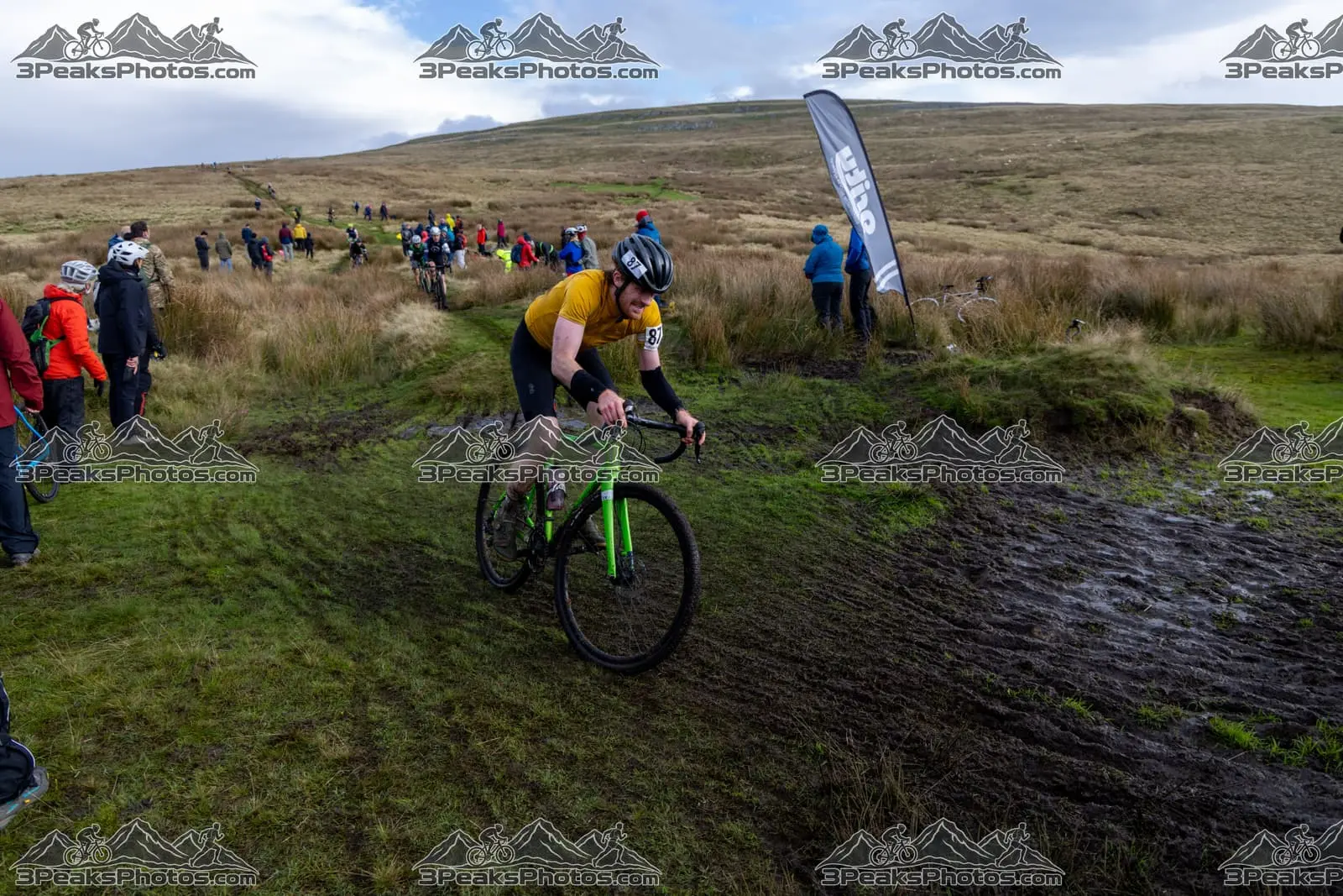 mountain bike photo at The Yorkshire Three Peaks
