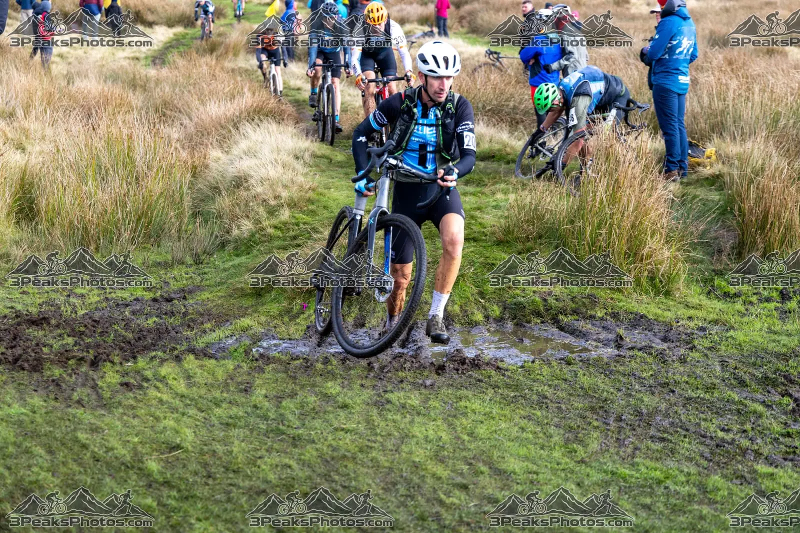 mountain bike photo at The Yorkshire Three Peaks