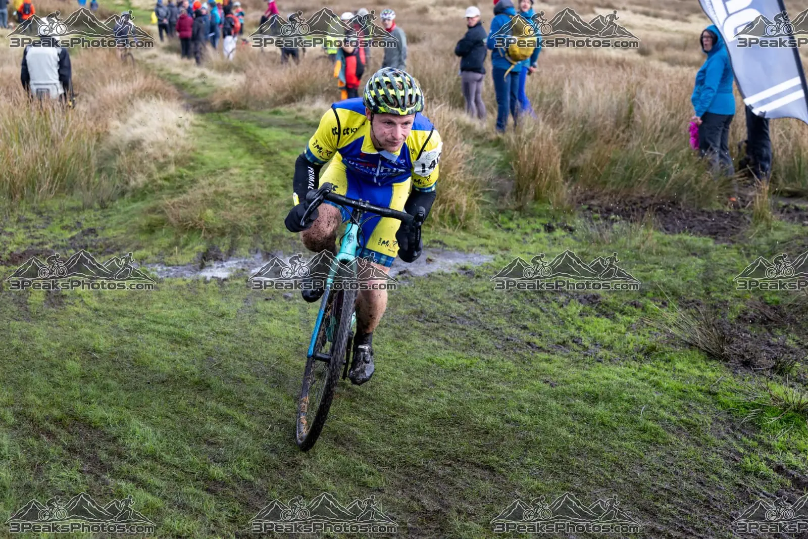 mountain bike photo at The Yorkshire Three Peaks