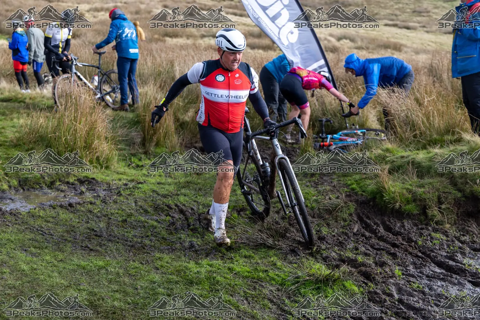 mountain bike photo at The Yorkshire Three Peaks