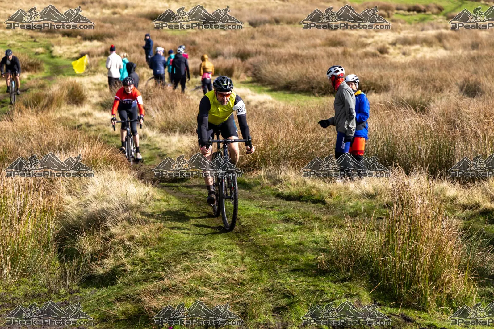 mountain bike photo at The Yorkshire Three Peaks