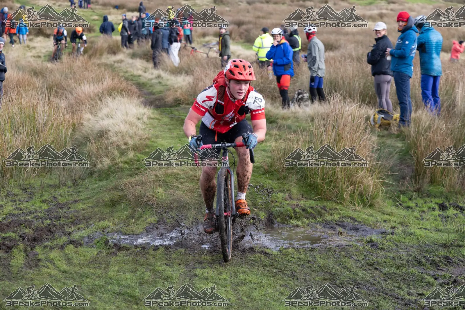 mountain bike photo at The Yorkshire Three Peaks